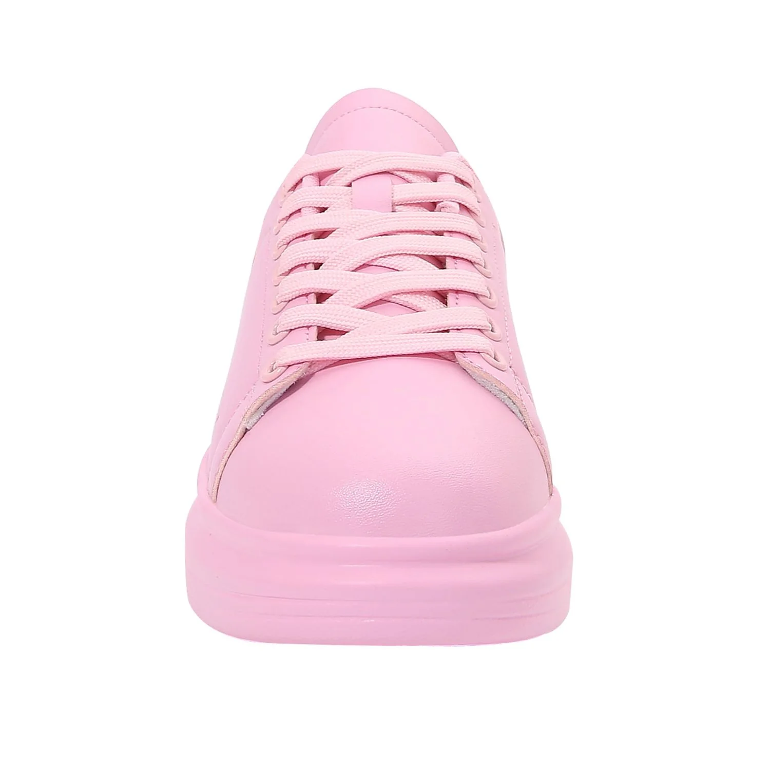 Simplicity Pure Color Platform Sneaker - Image 15