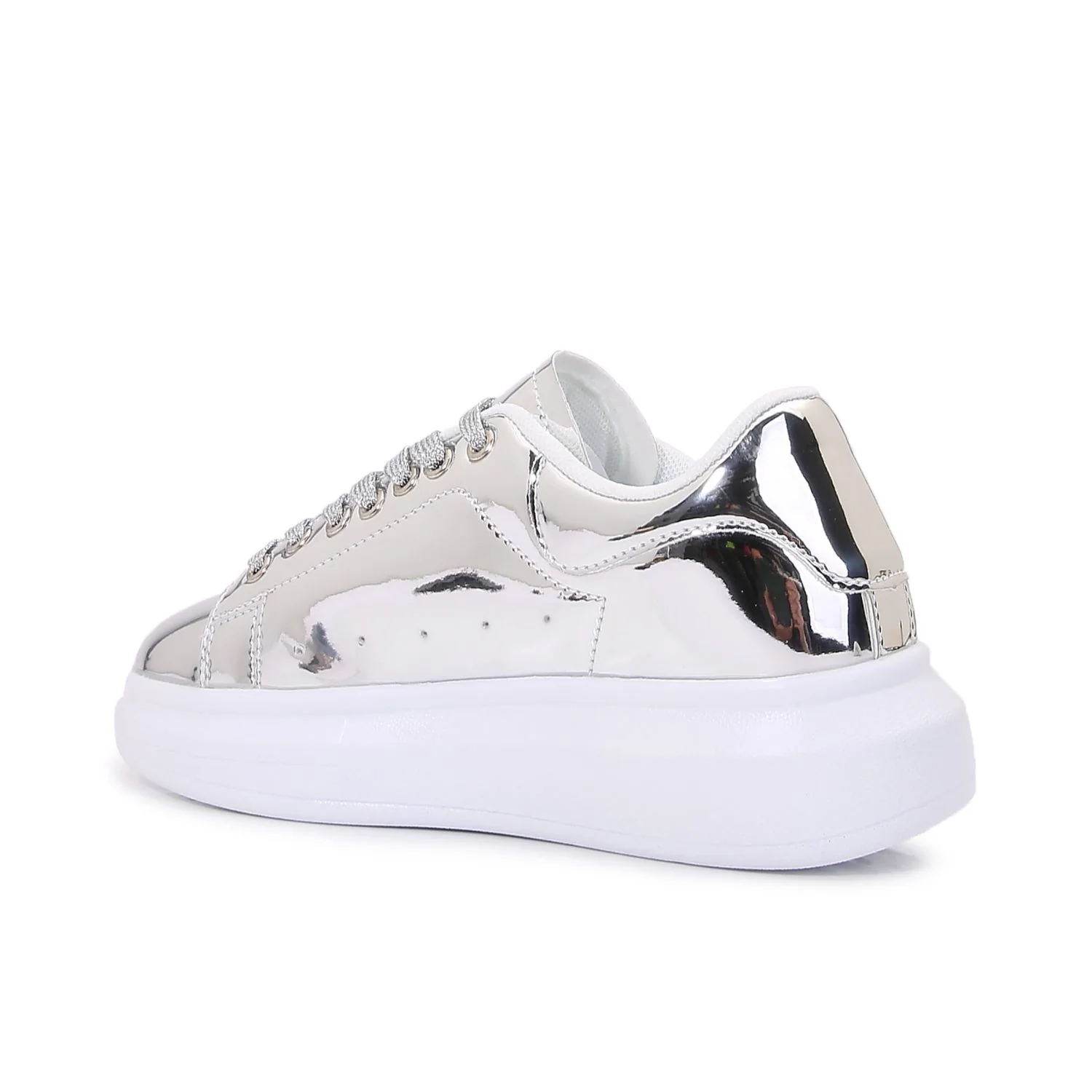 Simplicity Pure Color Platform Sneaker - Image 9