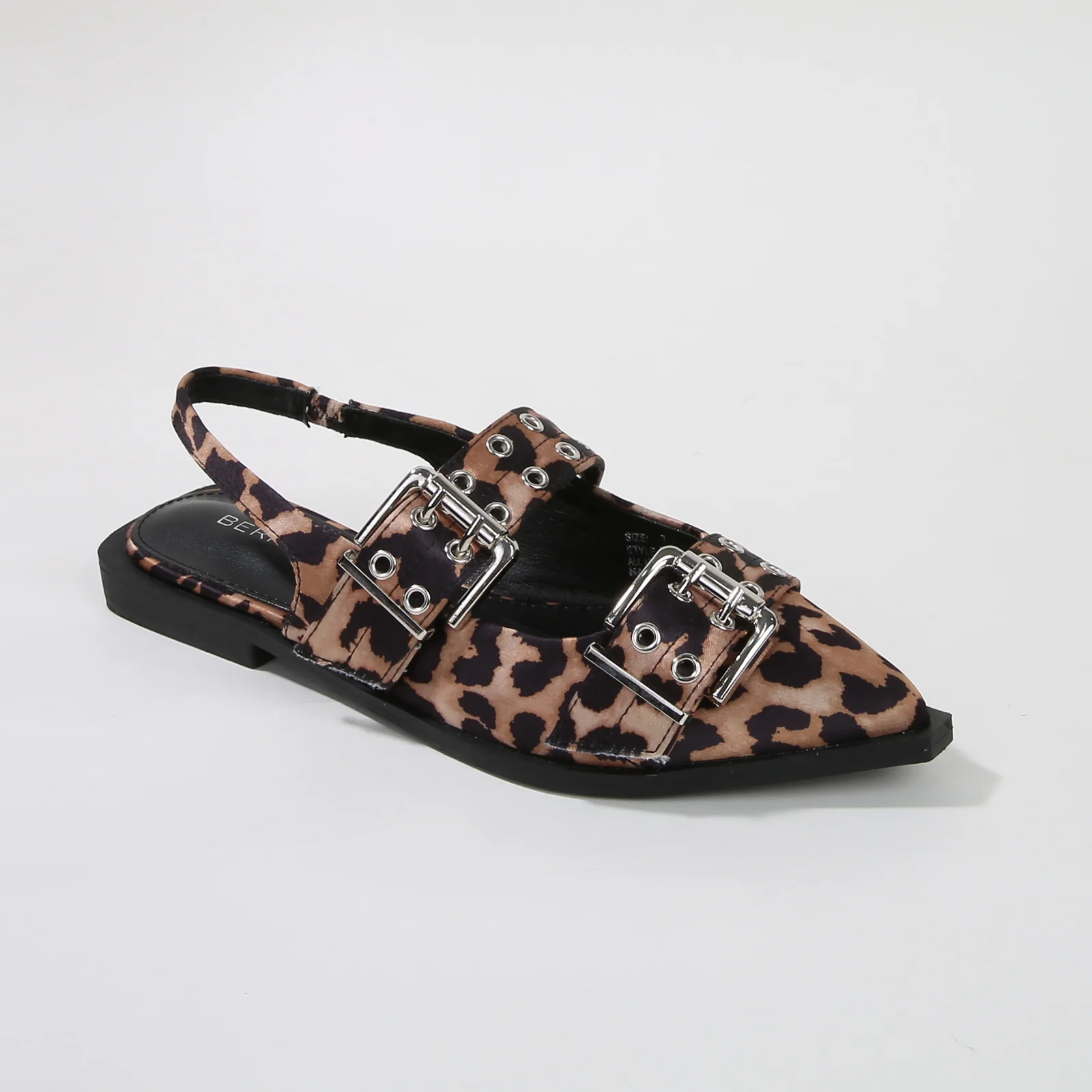 Addison Double Buckled Slingback Flats - Image 21