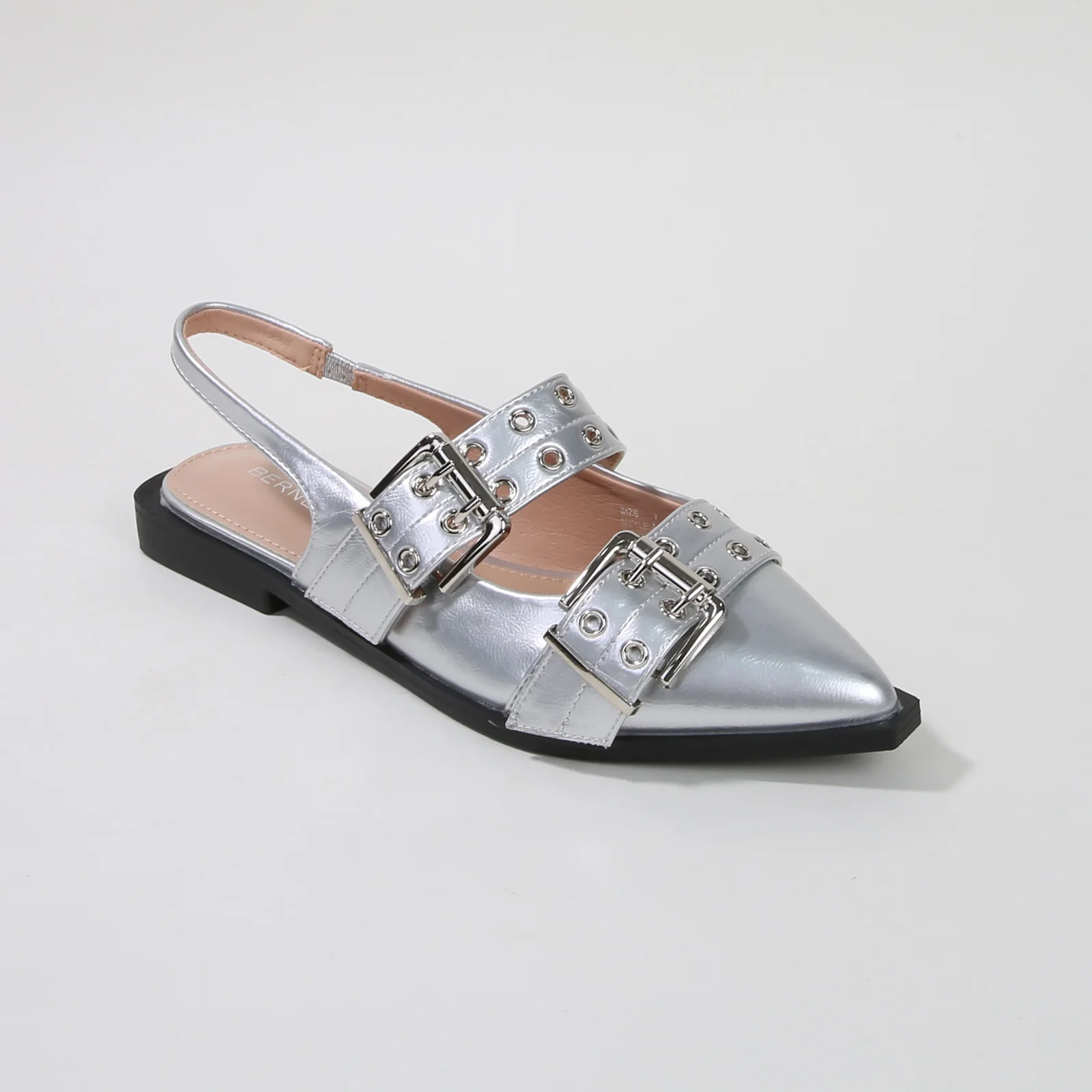 Addison Double Buckled Slingback Flats - Image 27