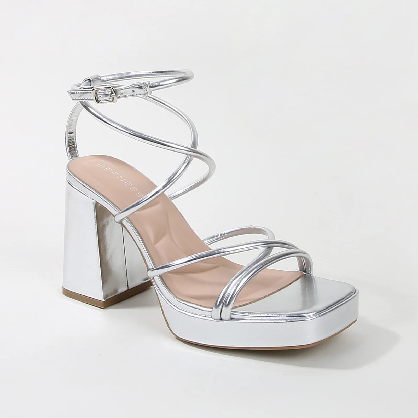 Aggie Strappy Platform Heels - Image 14