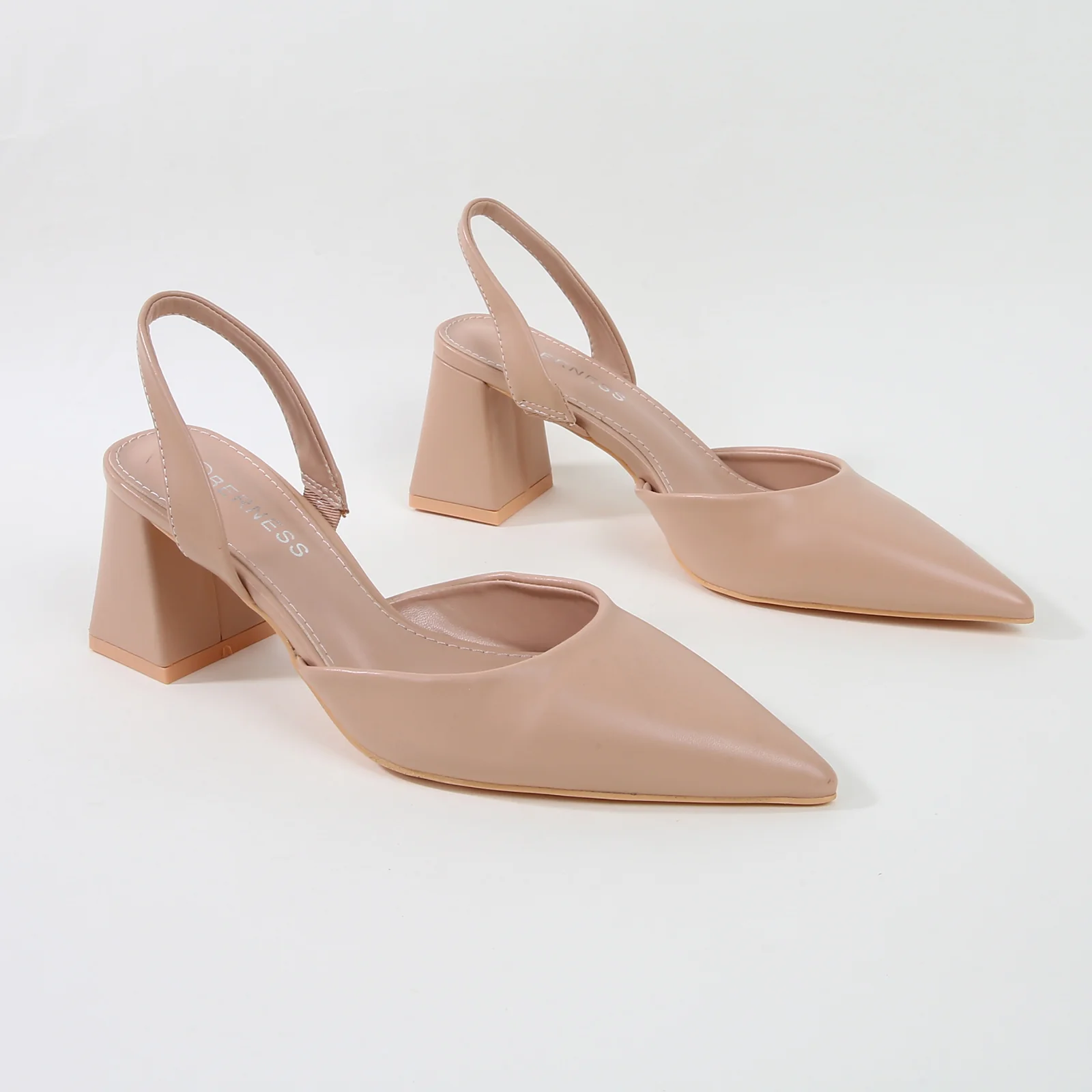 Alessia Dressy Slingback Block Heel Pumps - Image 10