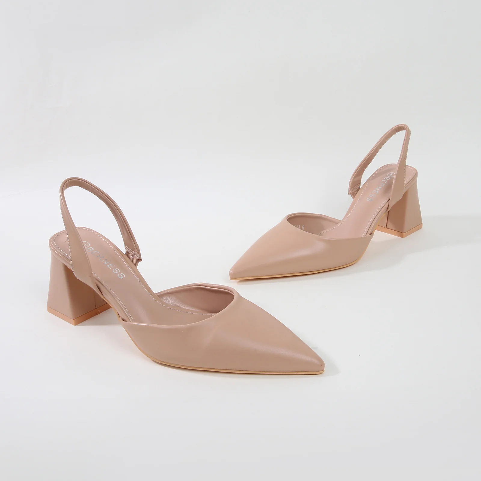 Alessia Dressy Slingback Block Heel Pumps - Image 8