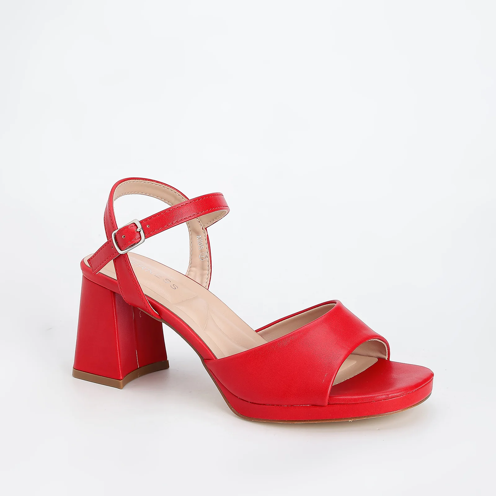 Amos Faux Leather Platform Block Heels - Image 16
