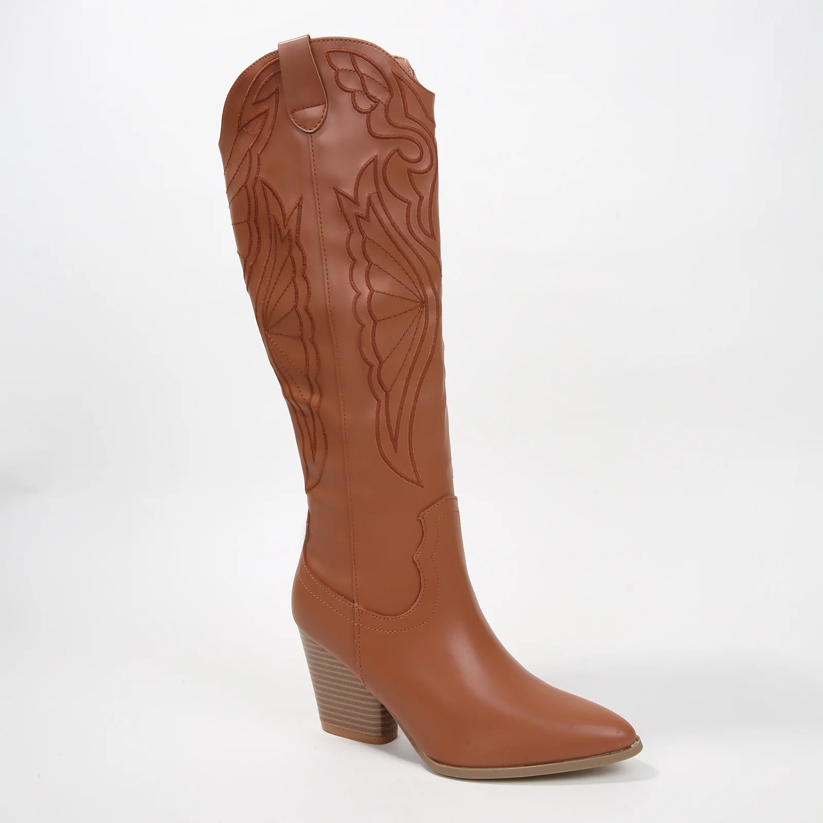 Anamaria Knee High Embroidered Western Boots - Image 6