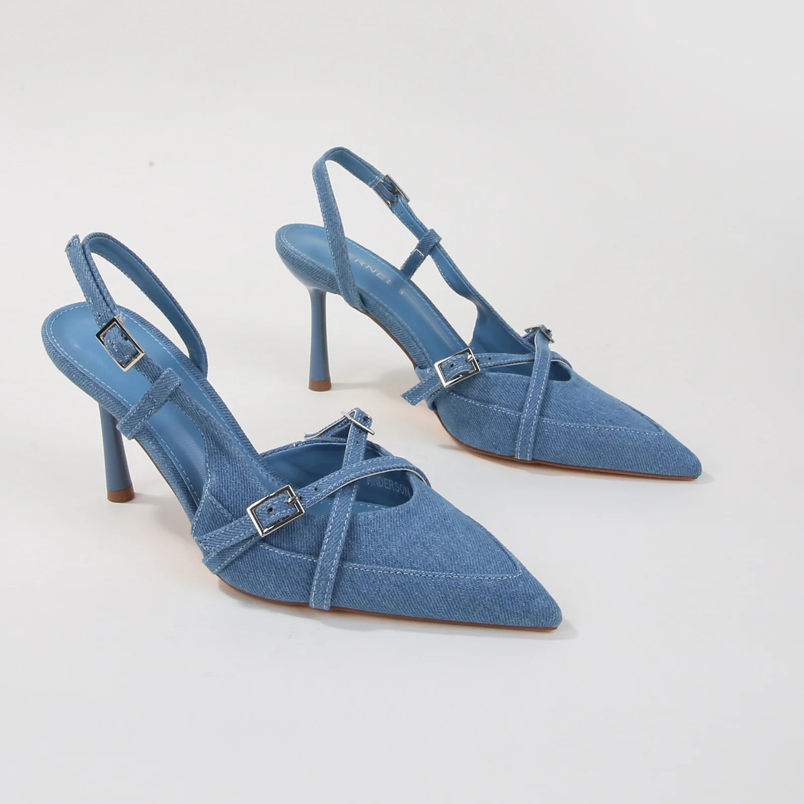 Anderson Crisscross Straps Pump Heels - Image 17