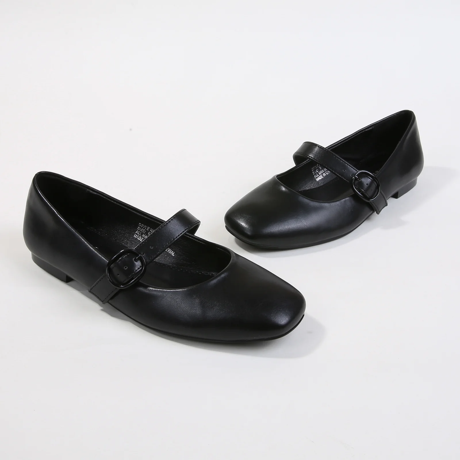 Bona Classic Faux Leather Mary Jane Flats - Image 7