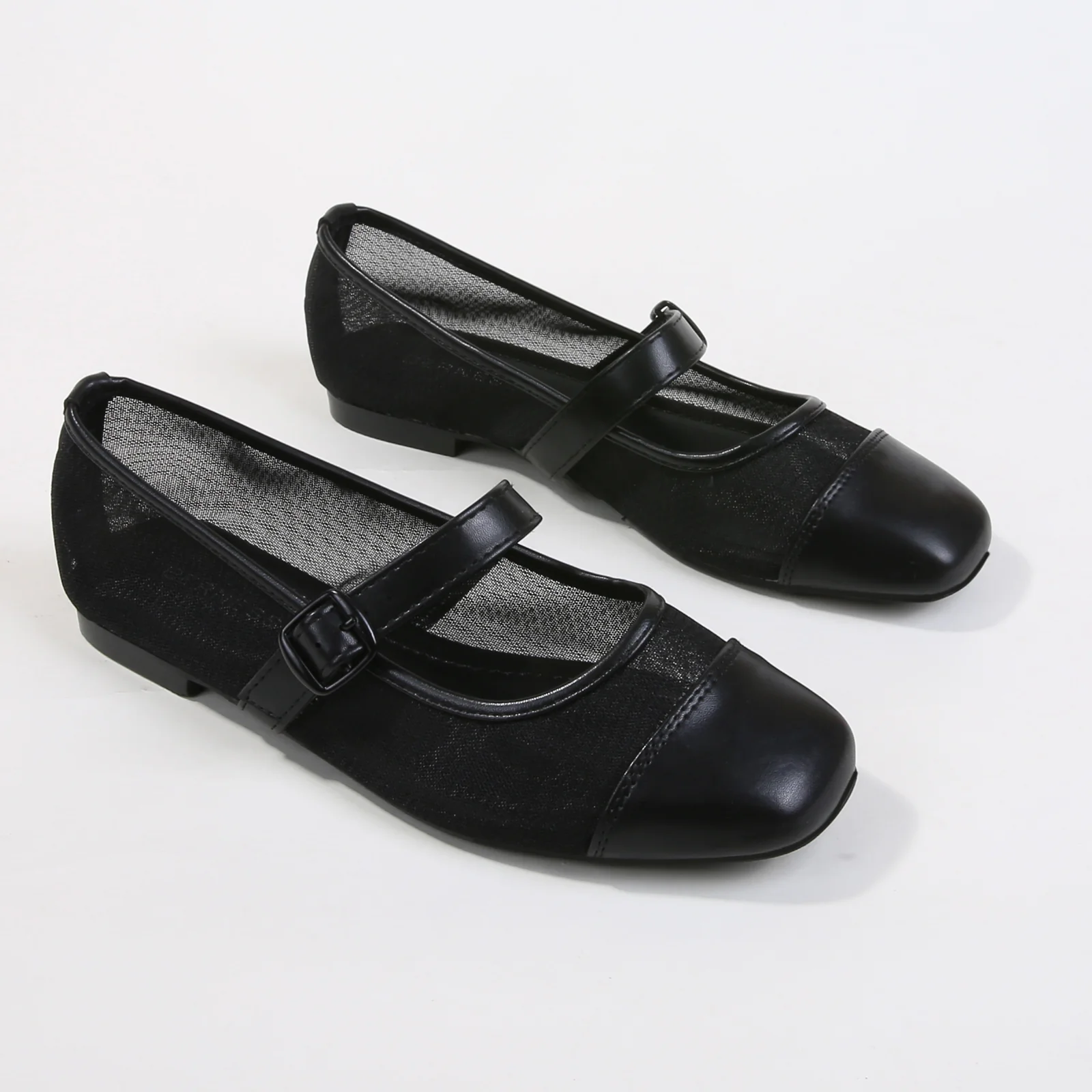 Bona Mesh Panel Mary Jane Flats - Image 7