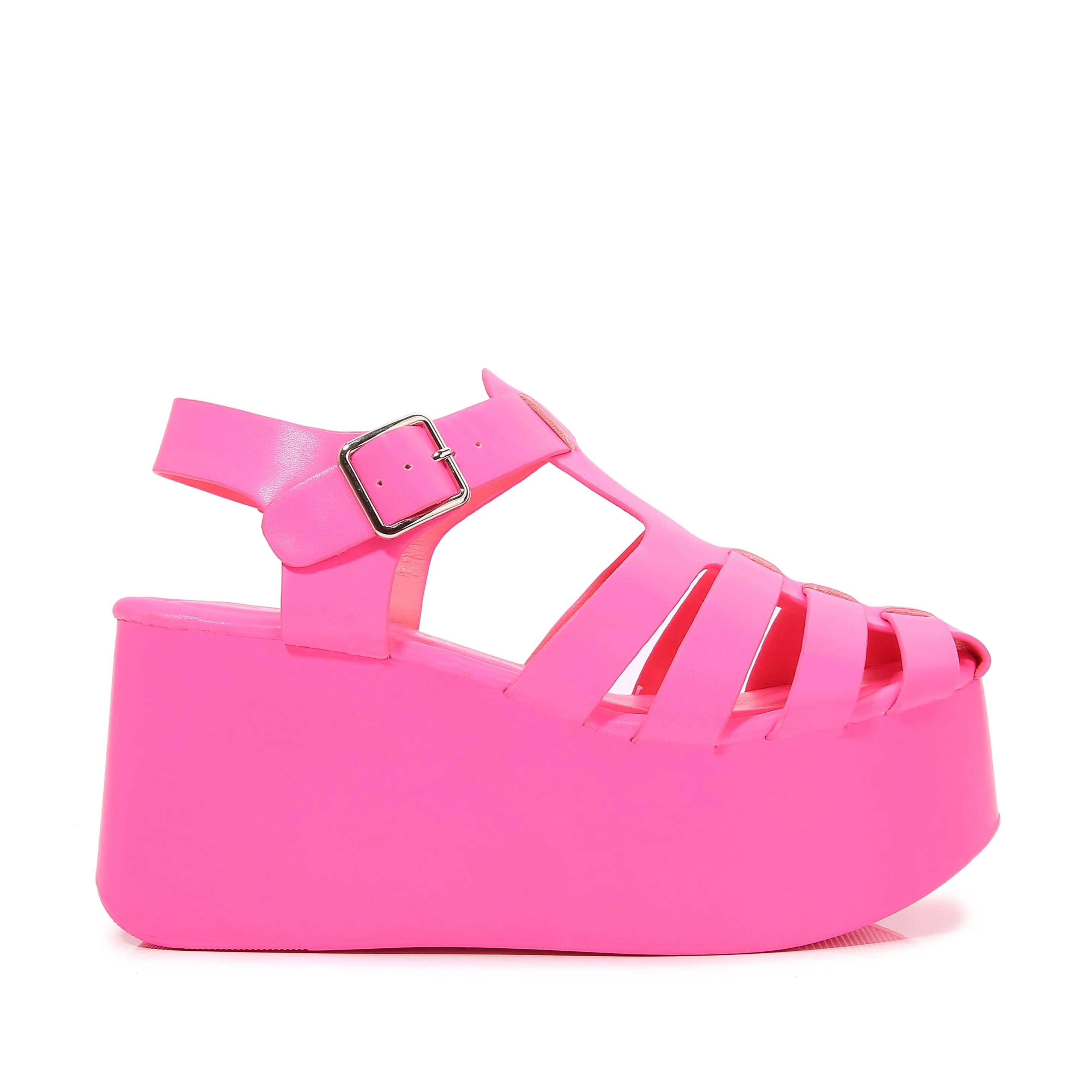 Brianna Fisherman Flatform Sandal - Image 3