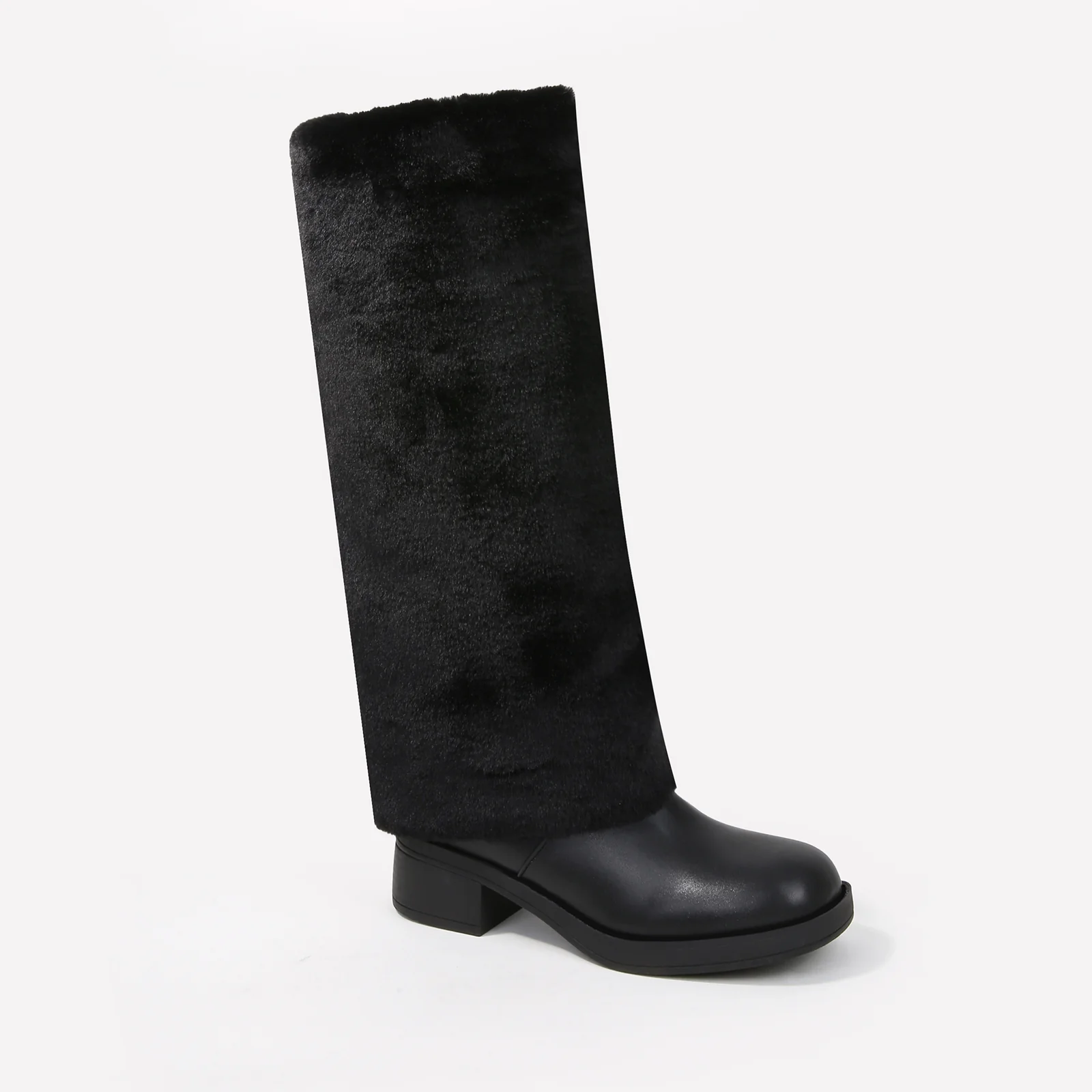 Bronco Faux Fur Knee-High Shearling Boots - Image 6