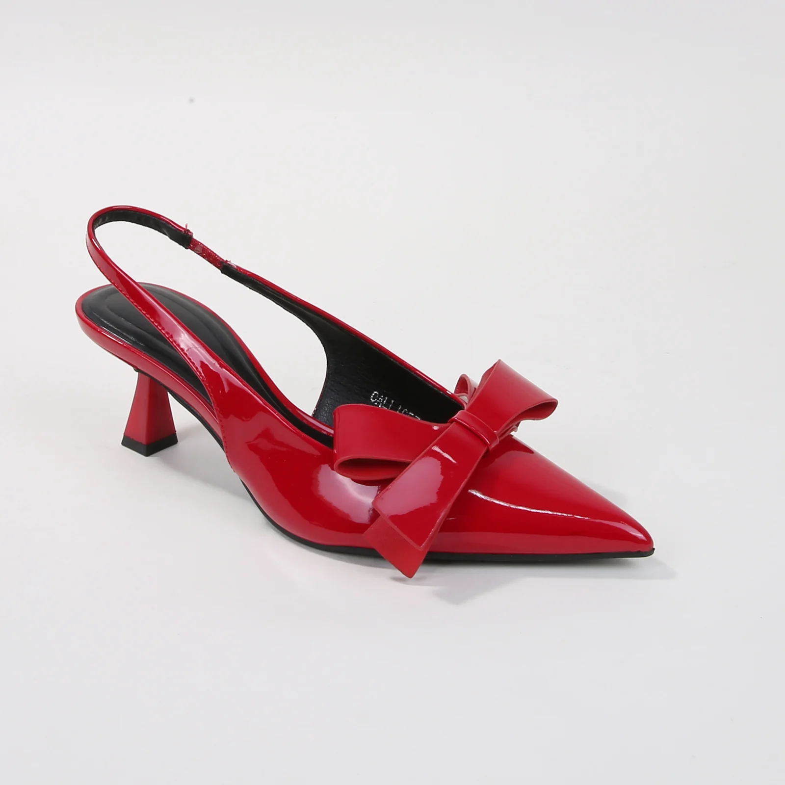 Calliope Patent Slingback Kitten Heels - Image 10