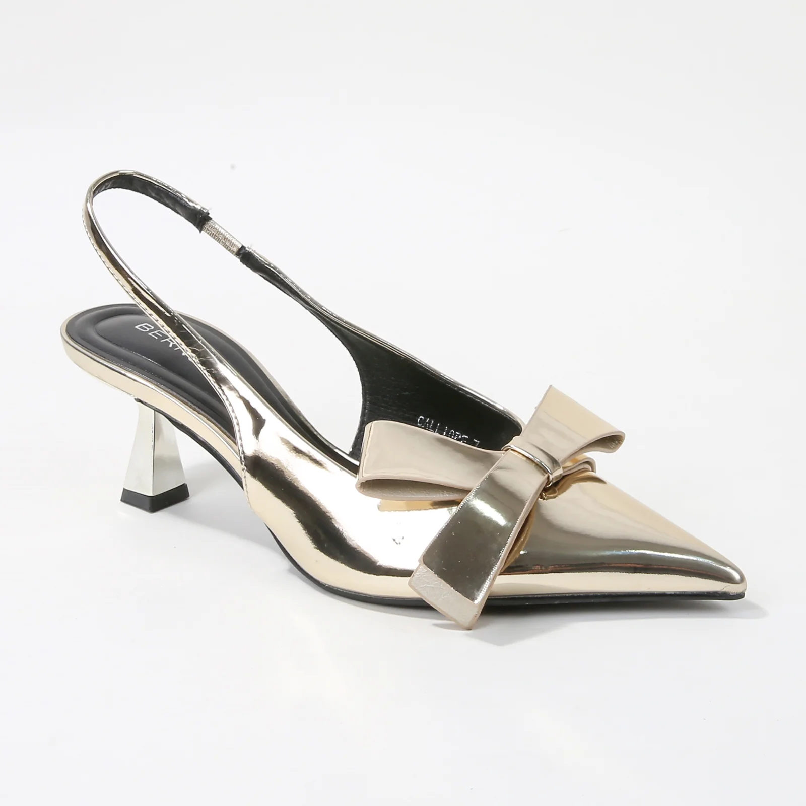 Calliope Patent Slingback Kitten Heels - Image 4