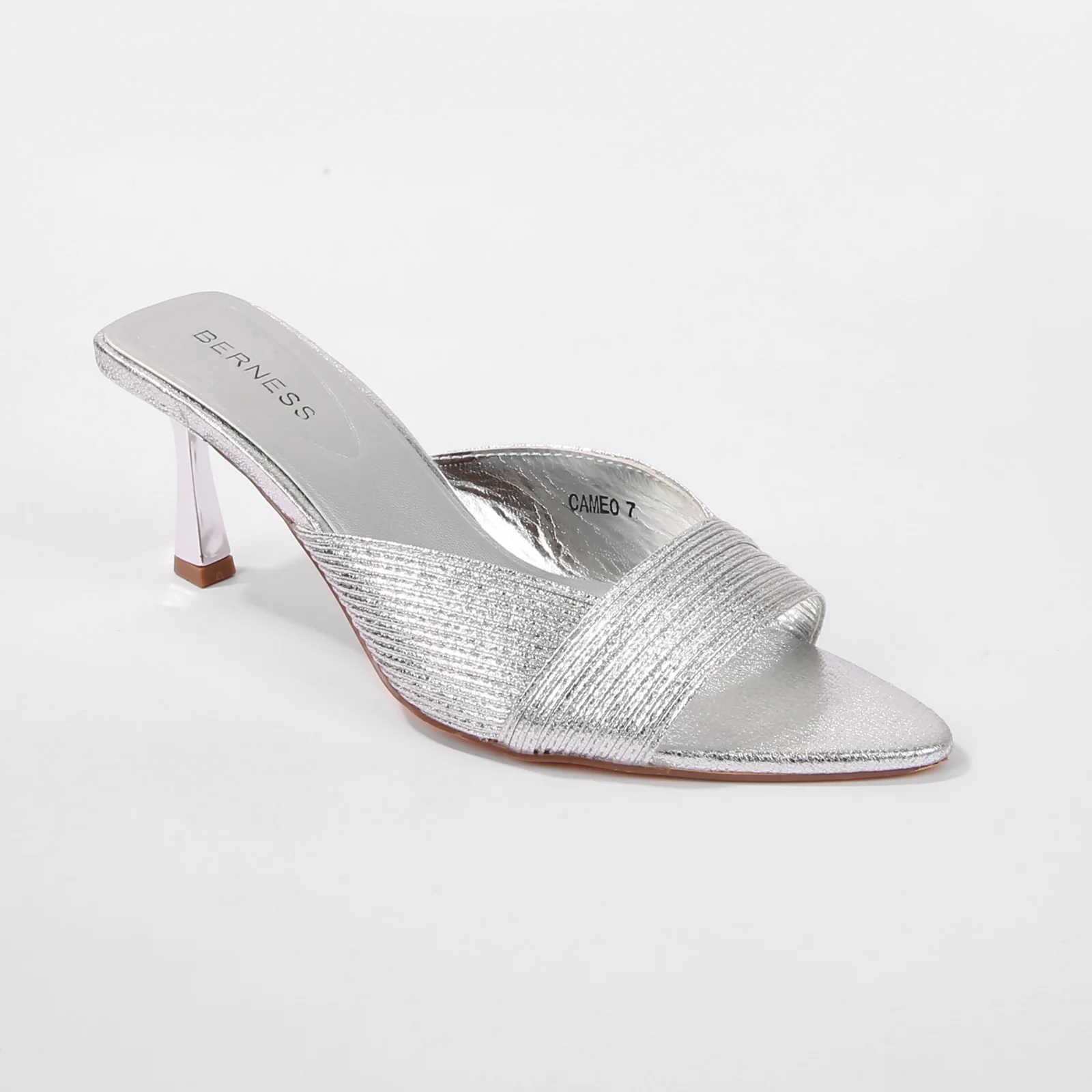 Cameo Metallic Mule Heels - Image 11