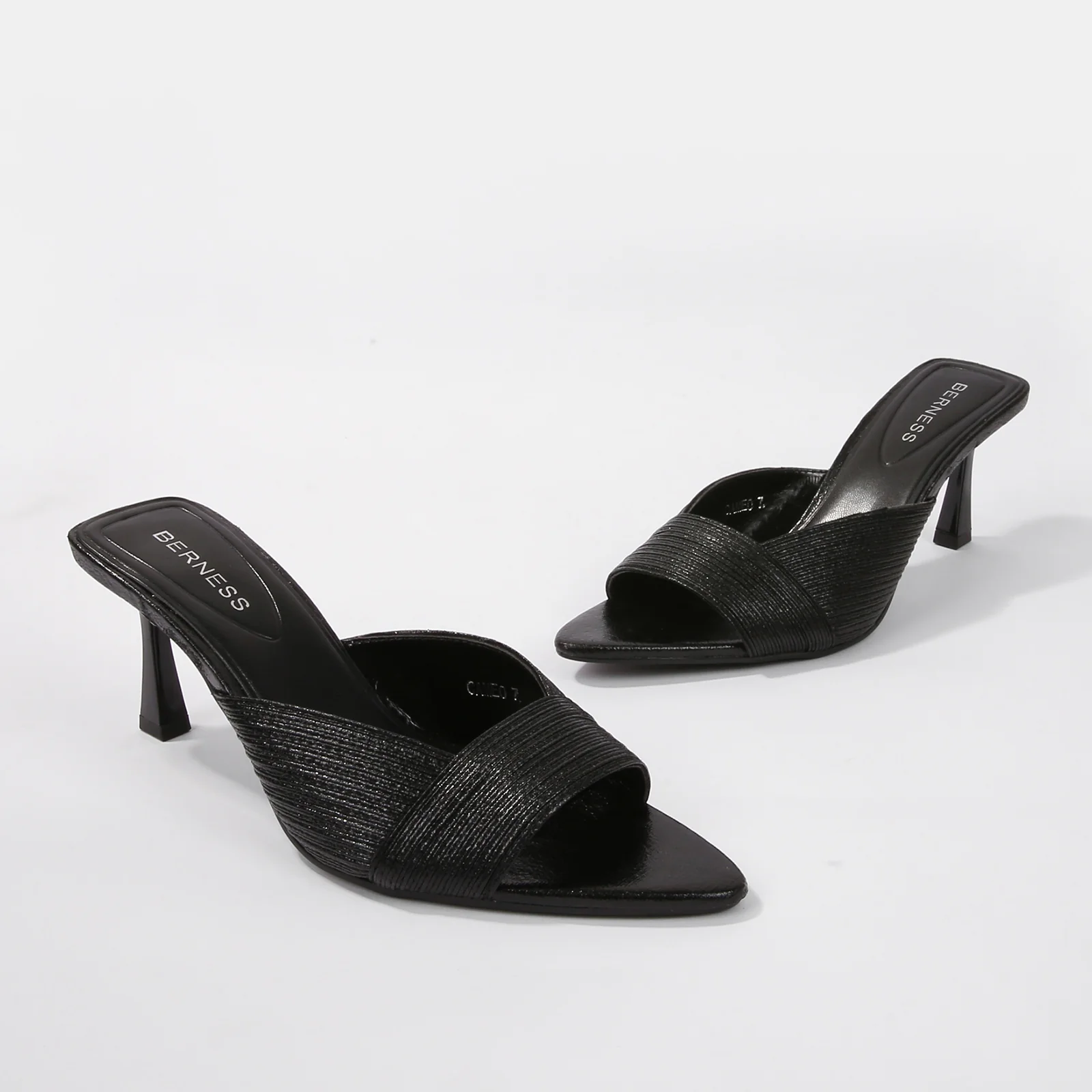 Cameo Metallic Mule Heels - Image 7