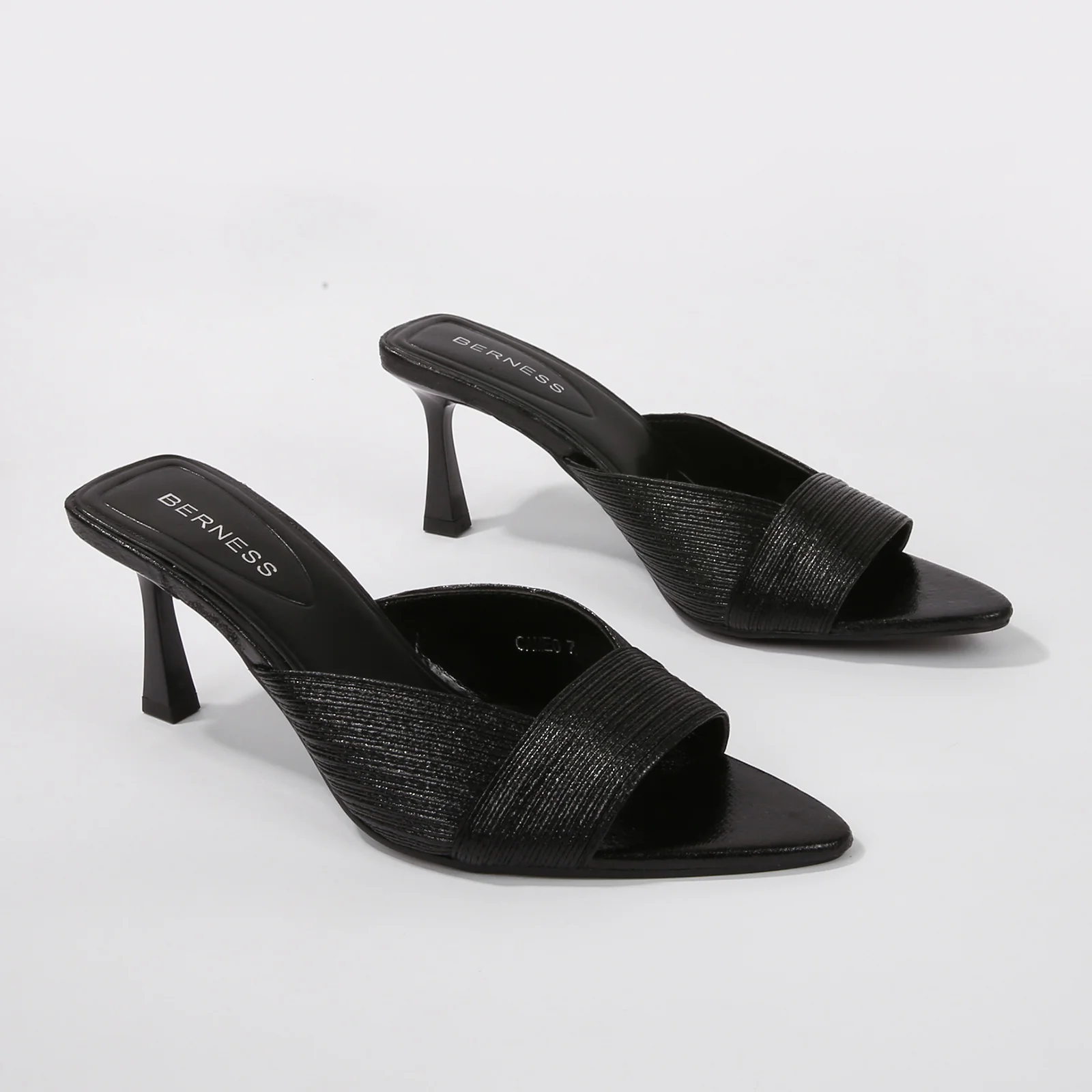 Cameo Metallic Mule Heels - Image 8