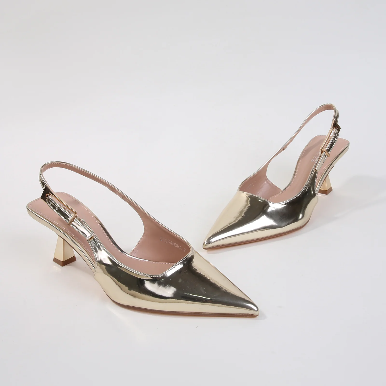 Cassandra Patent Slingback Heels - Image 12