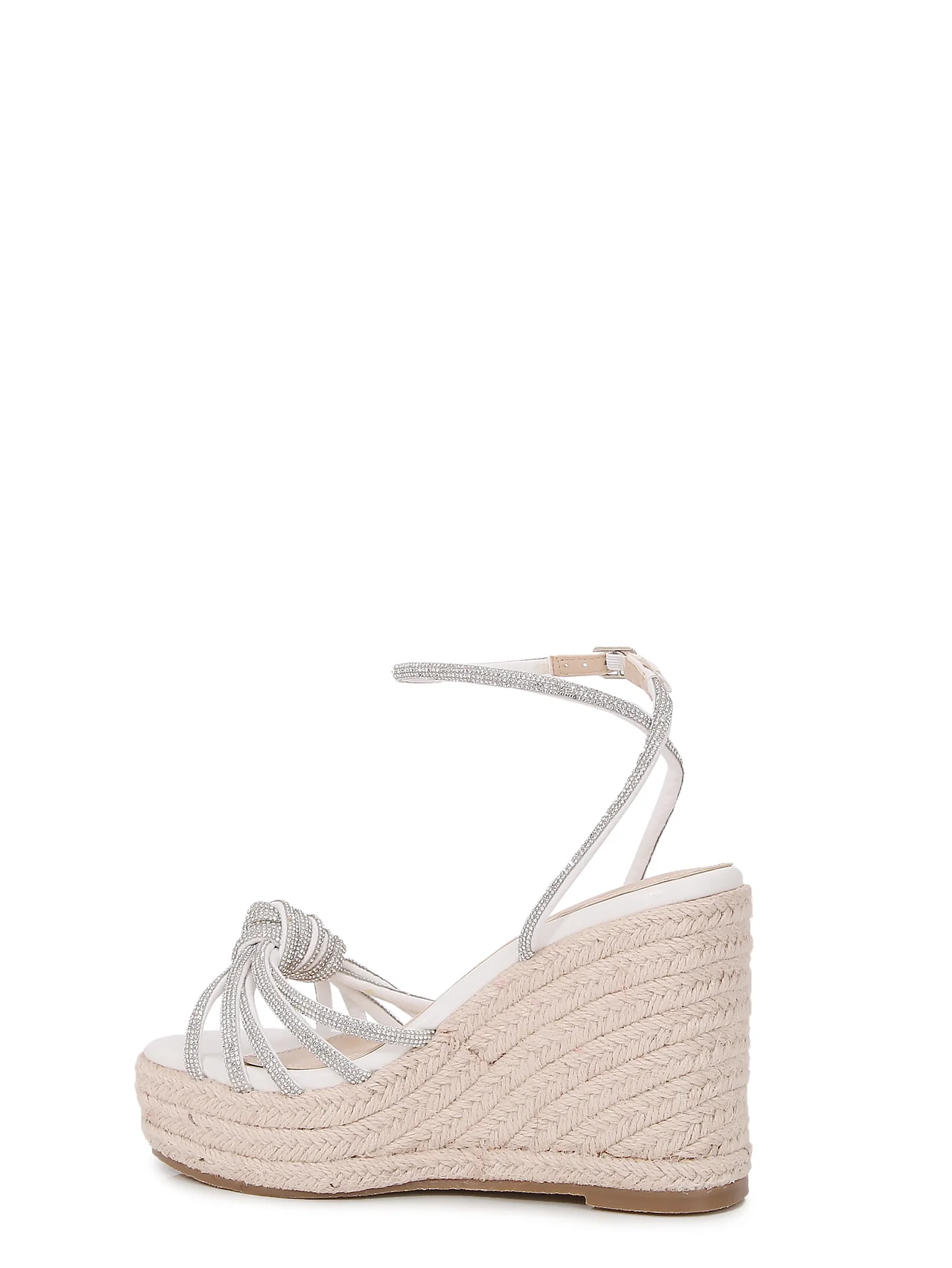 Danica Rhinestone Espadrille Wedge Heels - Image 3