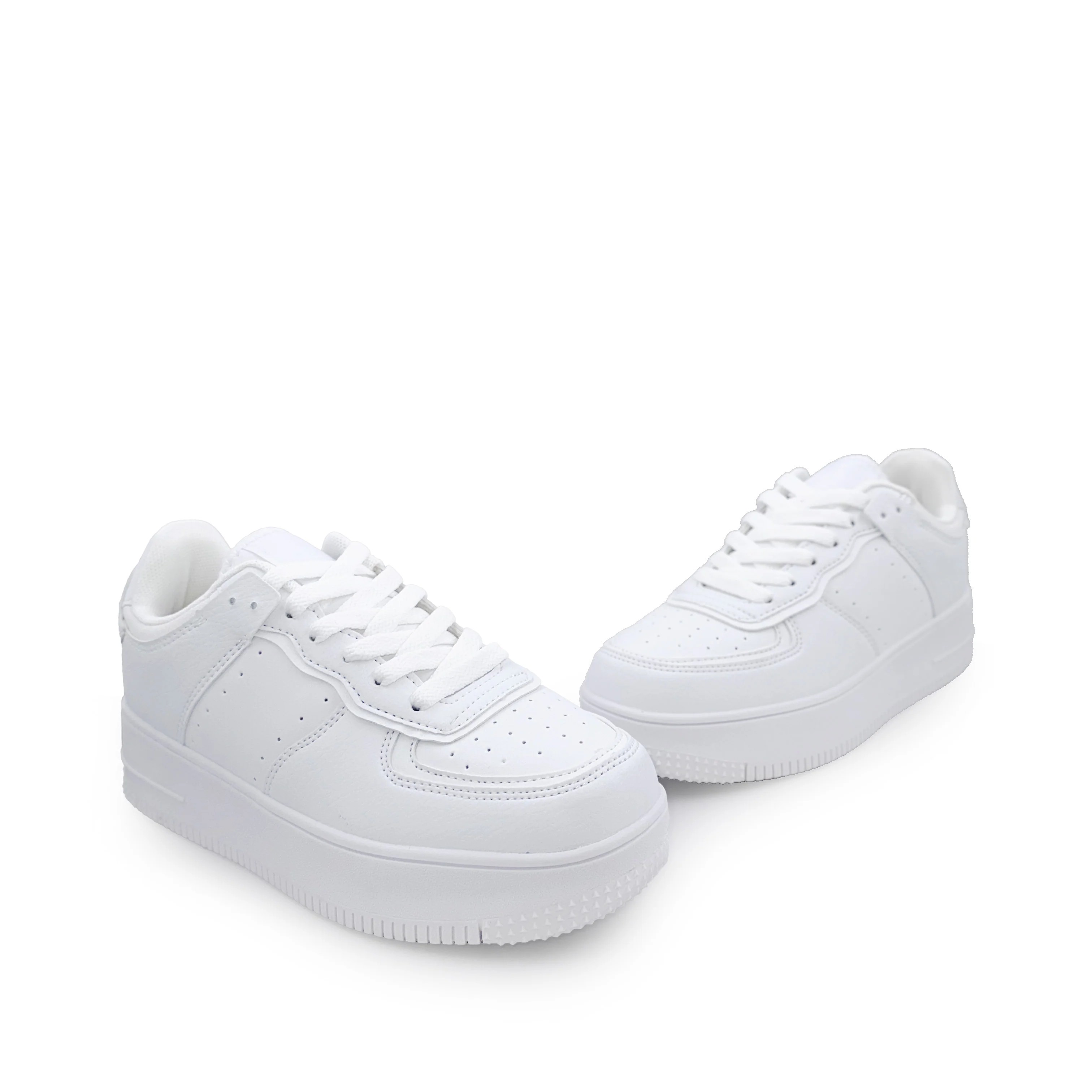 Eden Monochrome Street Style Platform Sneakers - Image 5
