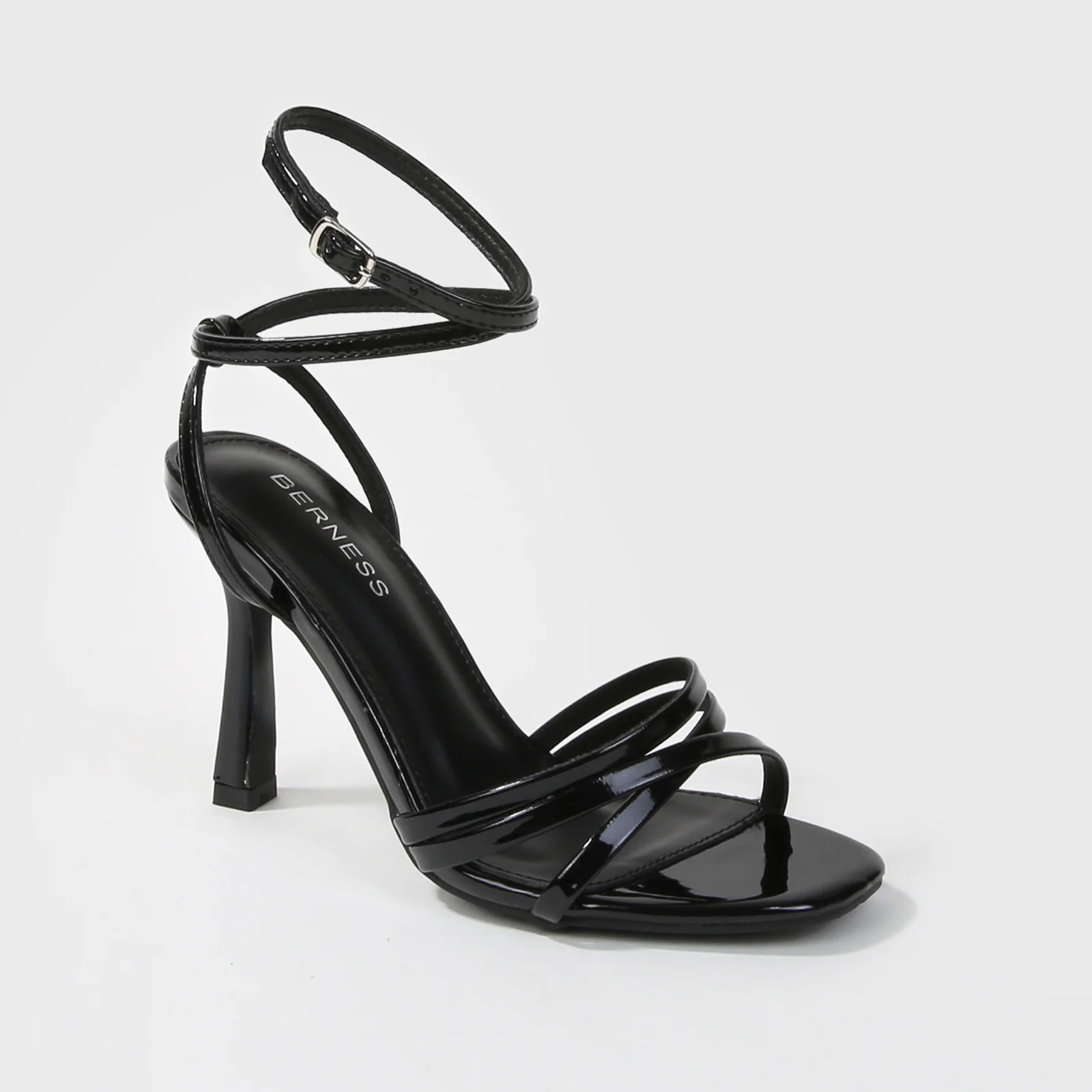 Emmy Slim Crossover Straps Stiletto Heels - Image 6