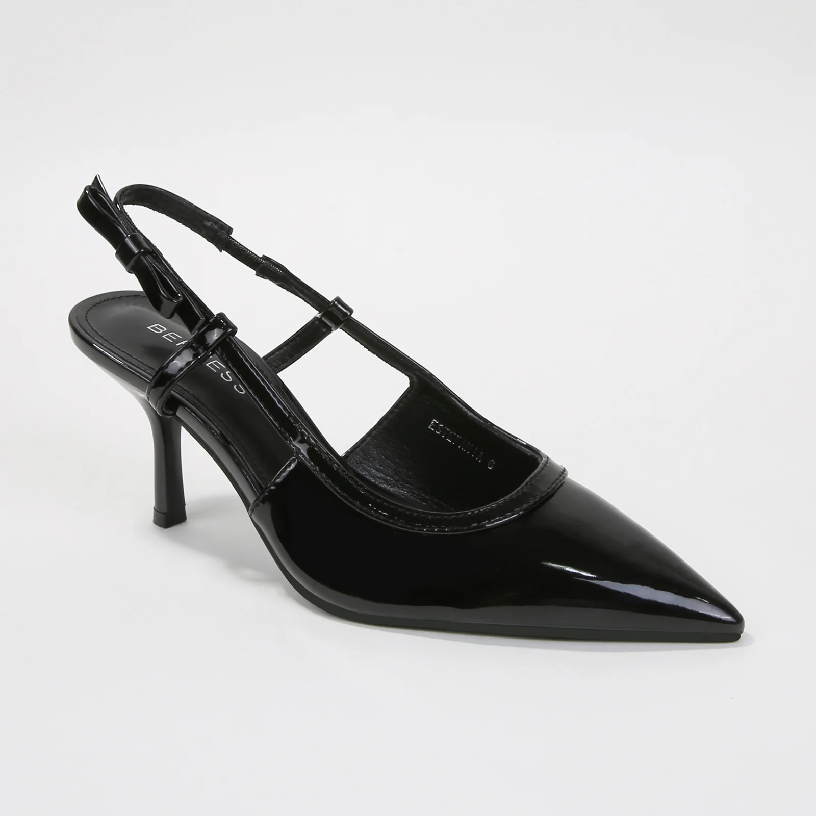 Estefania Slingback Kitten Heels with Bow Accent - Image 5