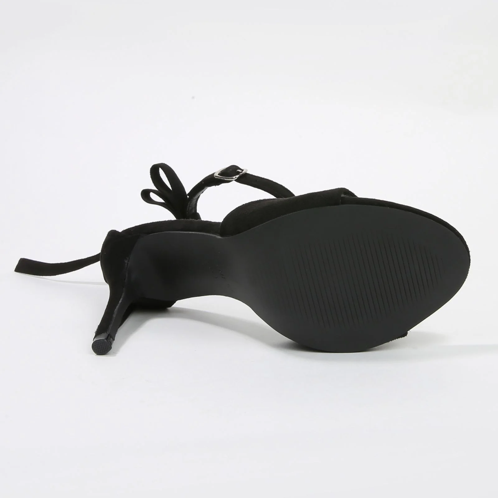 Fia Stiletto Heels with Ankle Strap Back Bow - Image 10