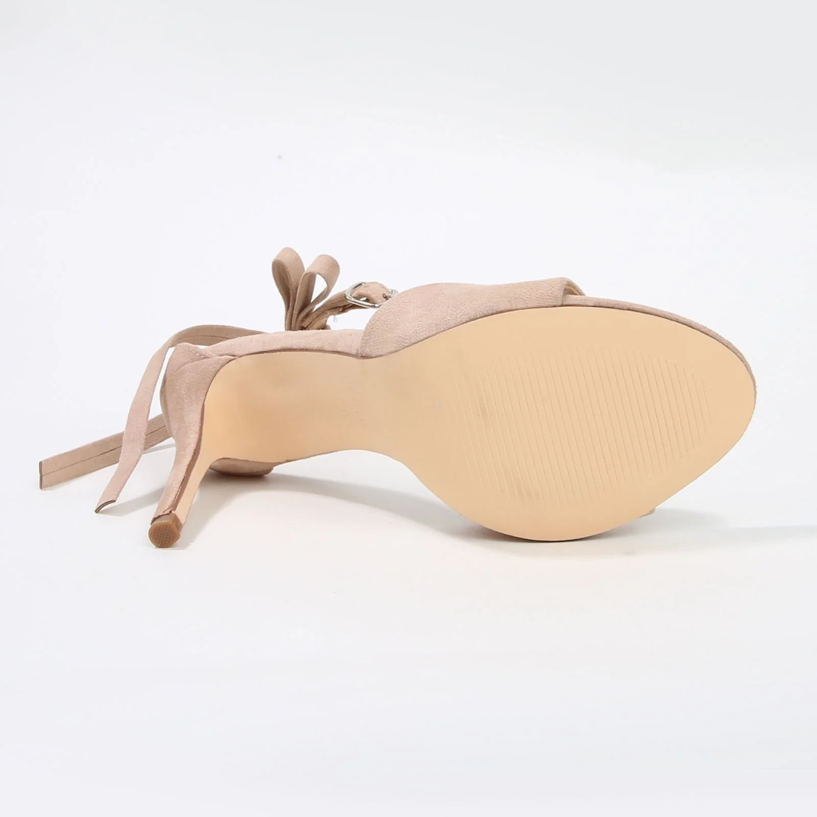 Fia Stiletto Heels with Ankle Strap Back Bow - Image 15