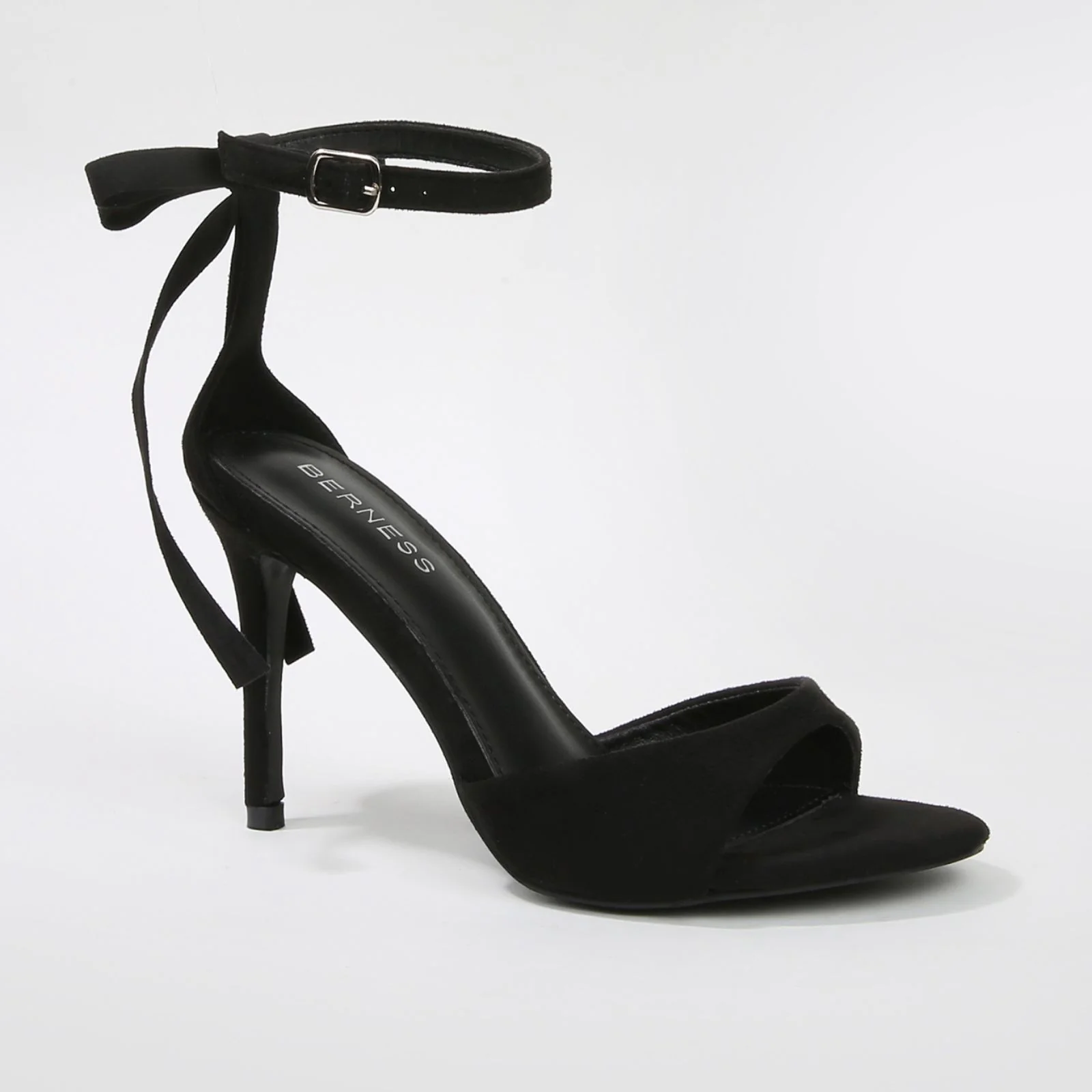 Fia Stiletto Heels with Ankle Strap Back Bow - Image 6