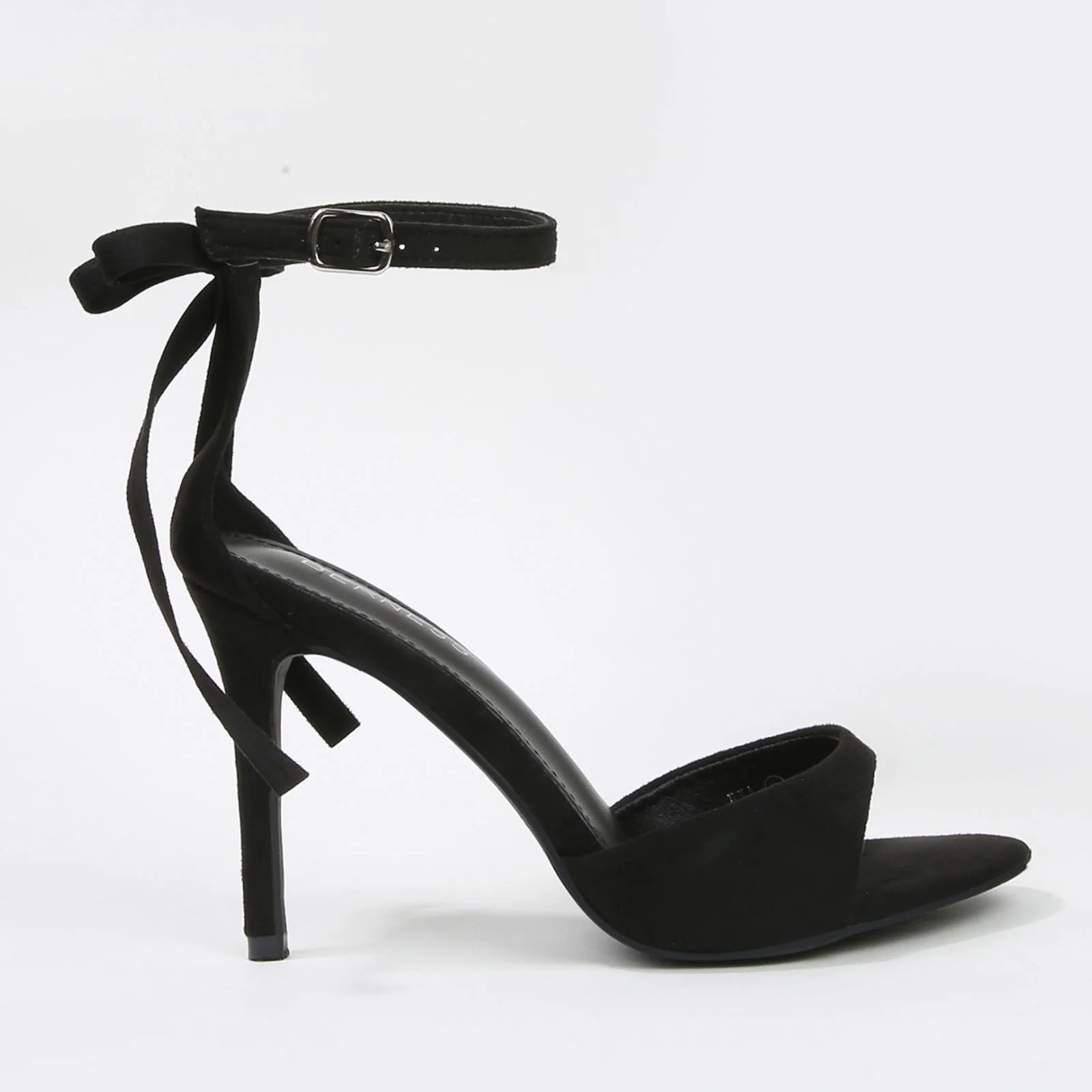 Fia Stiletto Heels with Ankle Strap Back Bow - Image 7