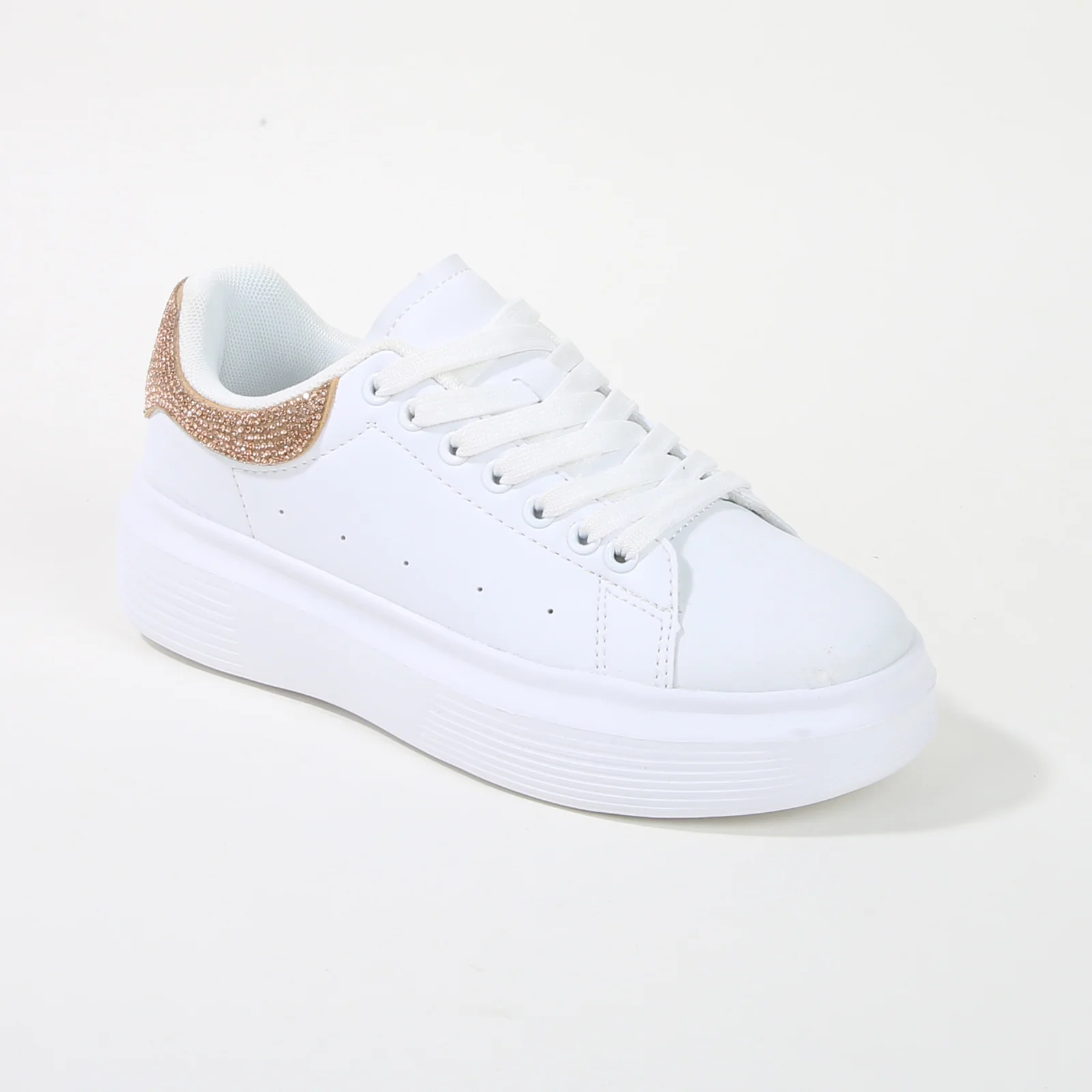 Fortuna Platform Sneaker with Rhinestone Accent - Image 10
