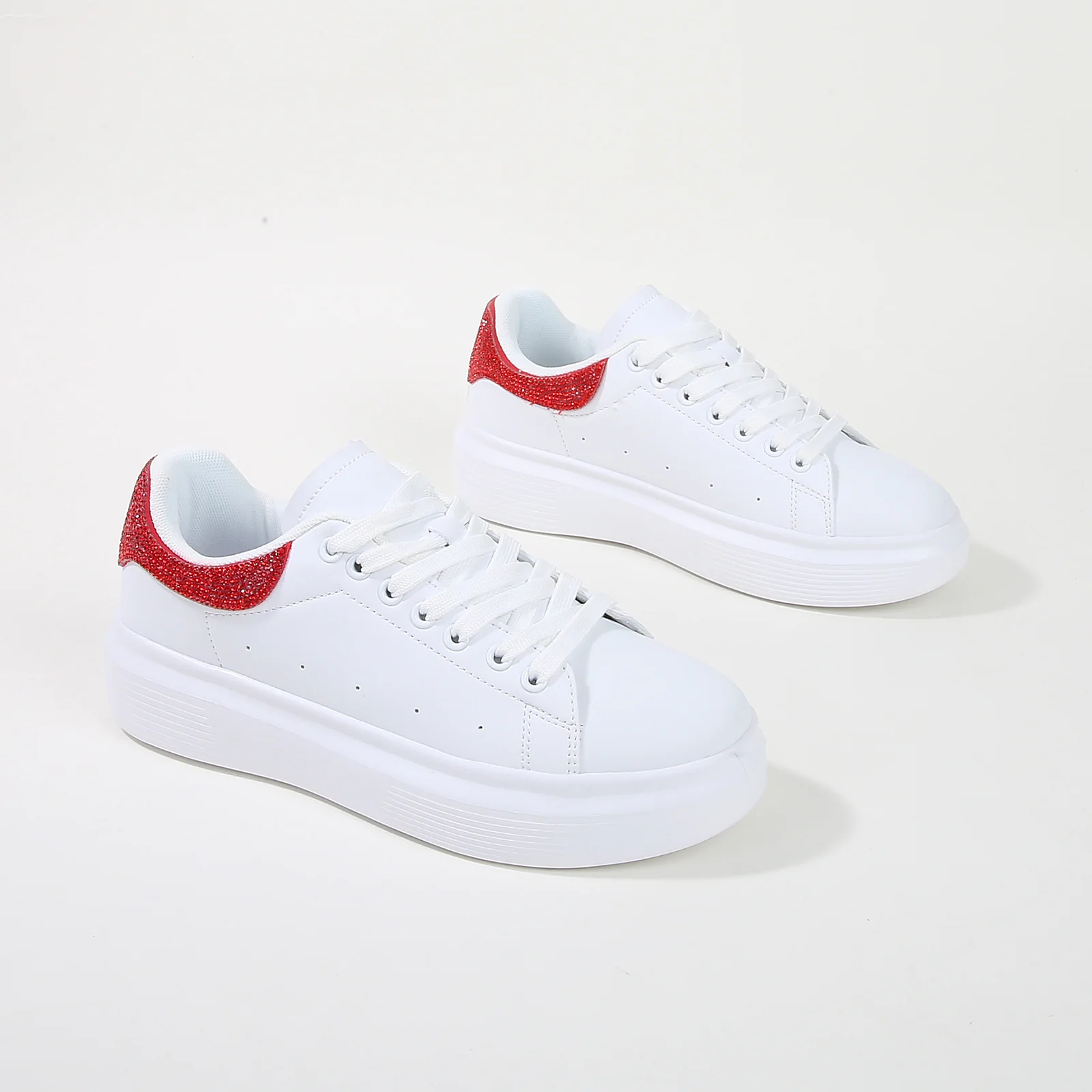 Fortuna Platform Sneaker with Rhinestone Accent - Image 14