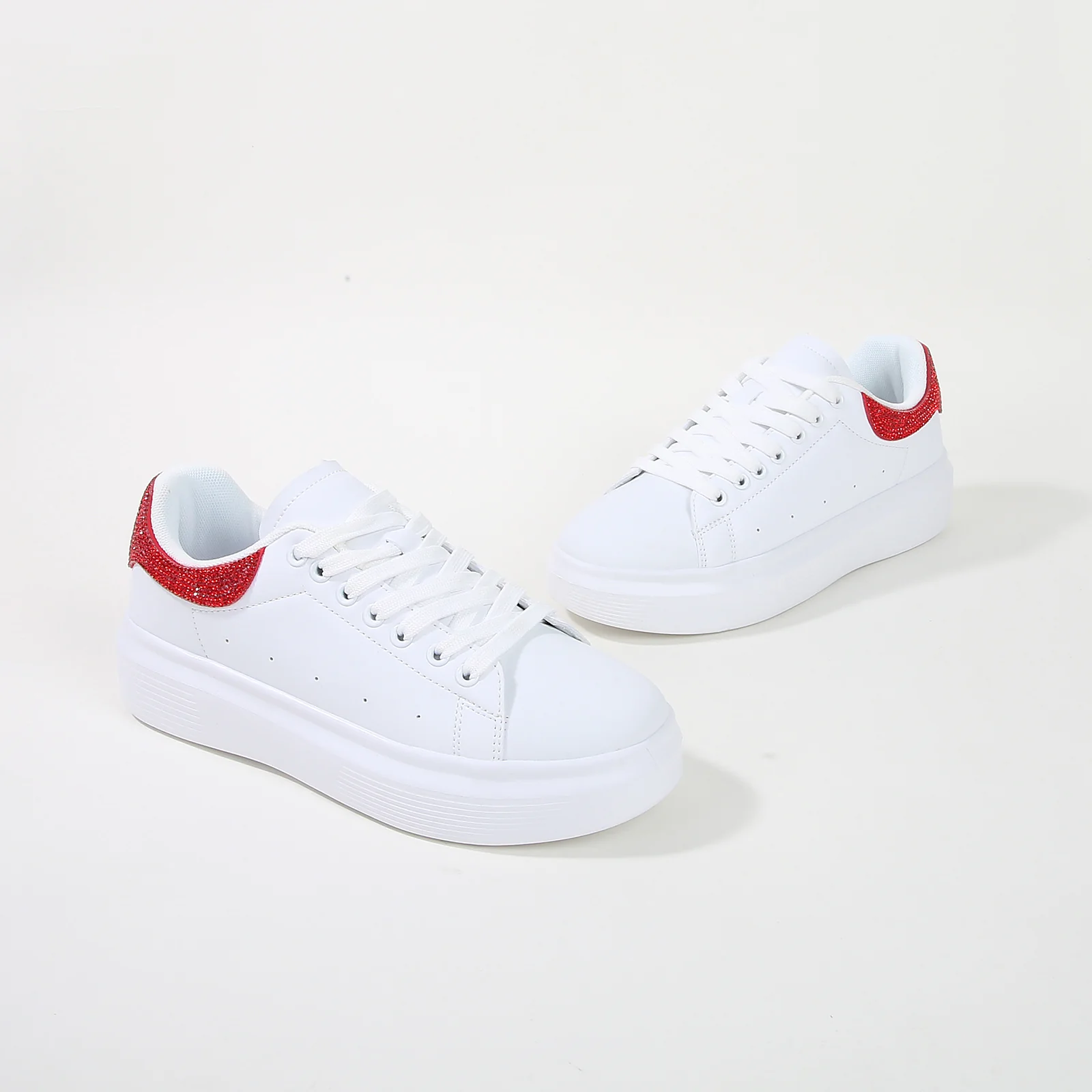 Fortuna Platform Sneaker with Rhinestone Accent - Image 16