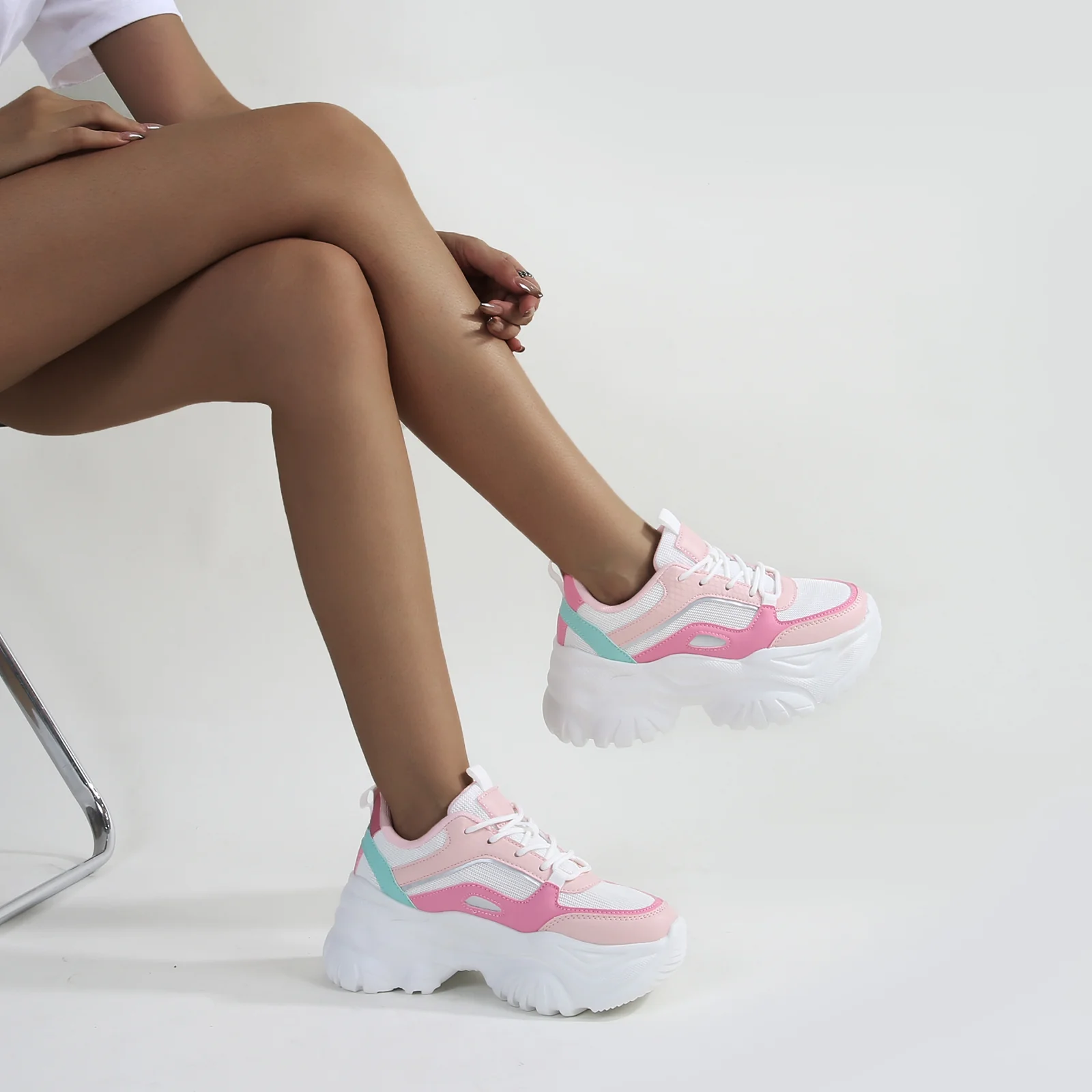 Hanna Chunky Platform Sneakers - Image 7