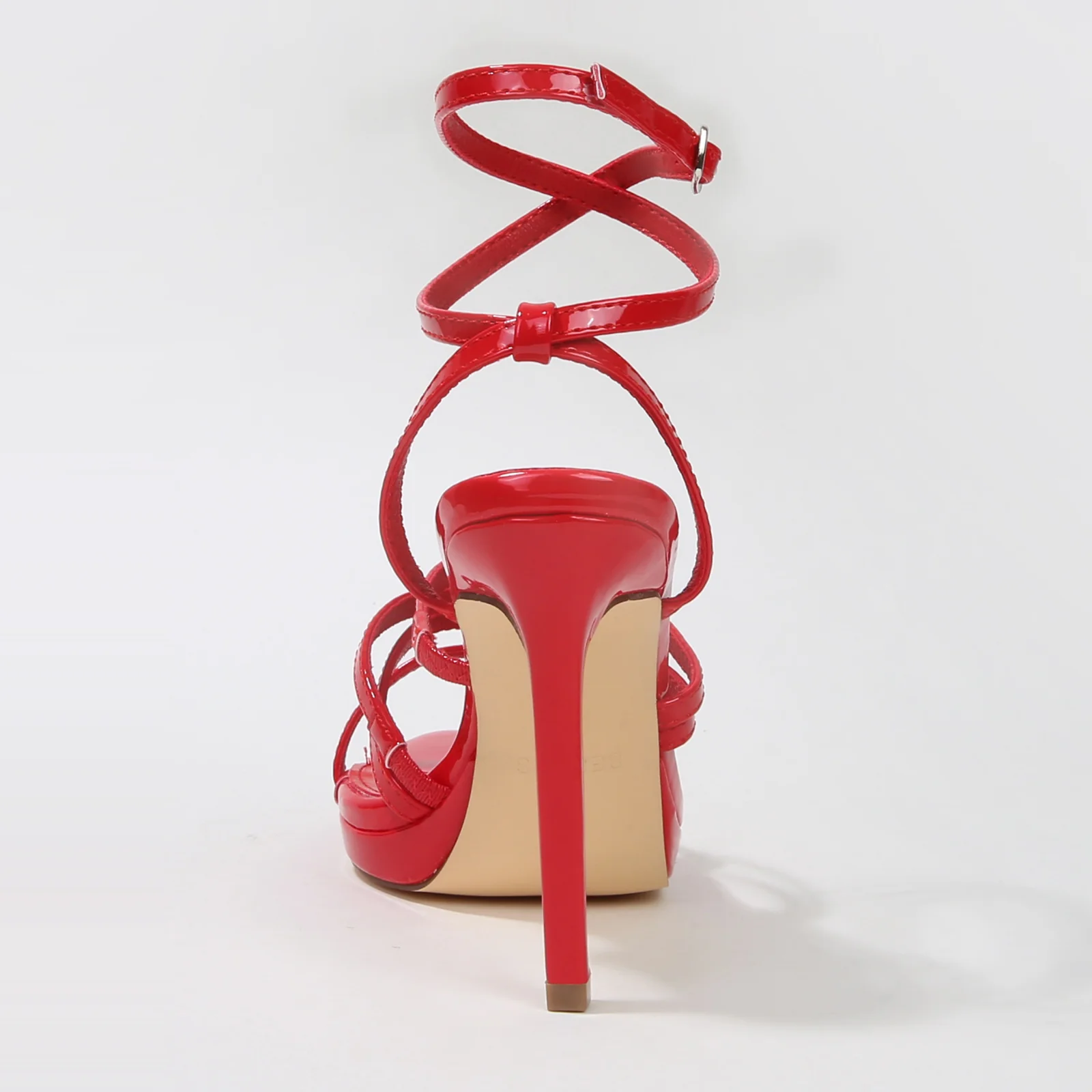 Herlinda Strappy Ankle Wrap Stiletto Heel Sandals - Image 18