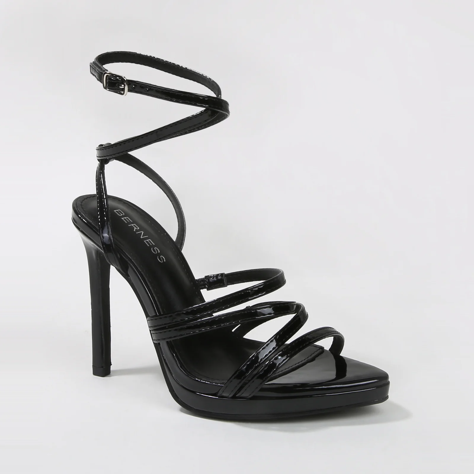 Herlinda Strappy Ankle Wrap Stiletto Heel Sandals - Image 5