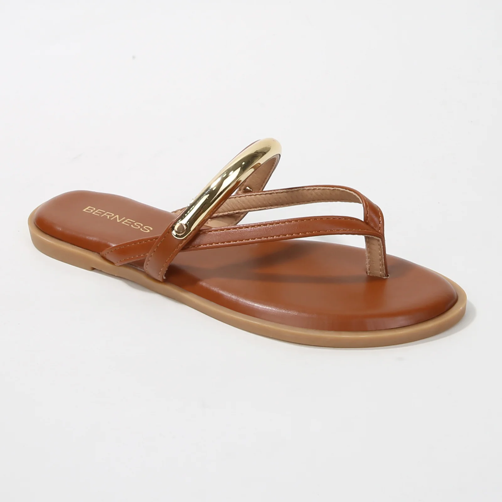 Kara Metal Ring Thong Sandals with Slim Straps - Image 17