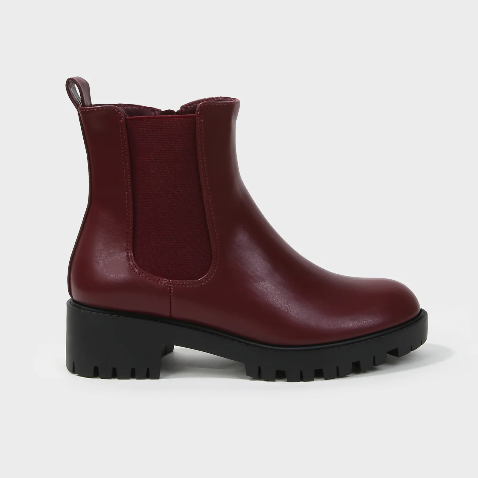 Kaya Faux Leather Chelsea Ankle Boots - Image 12