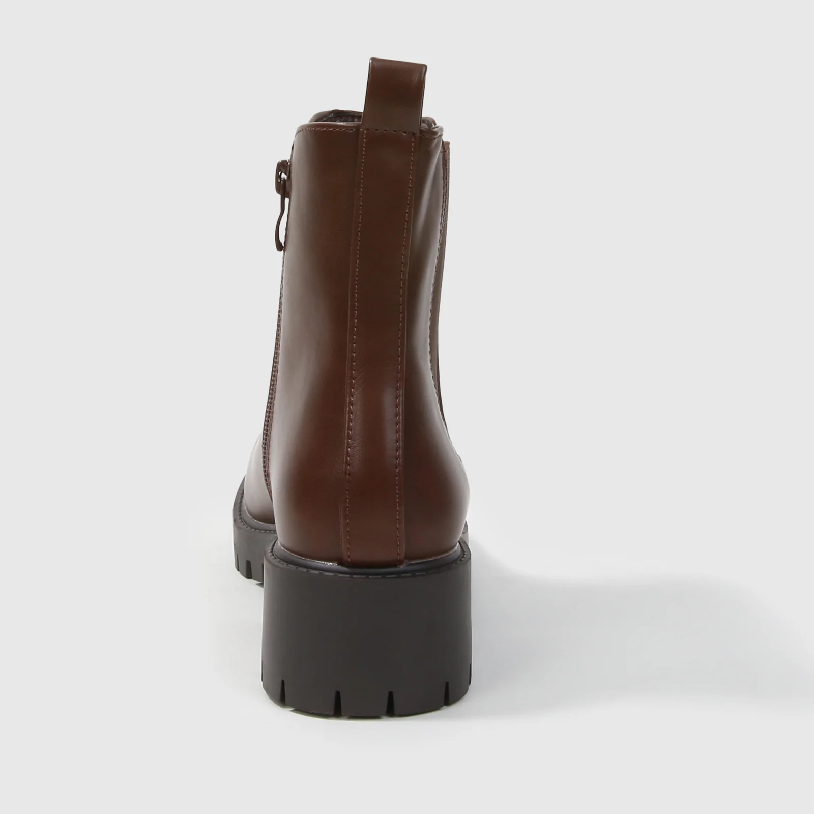 Kaya Faux Leather Chelsea Ankle Boots - Image 3