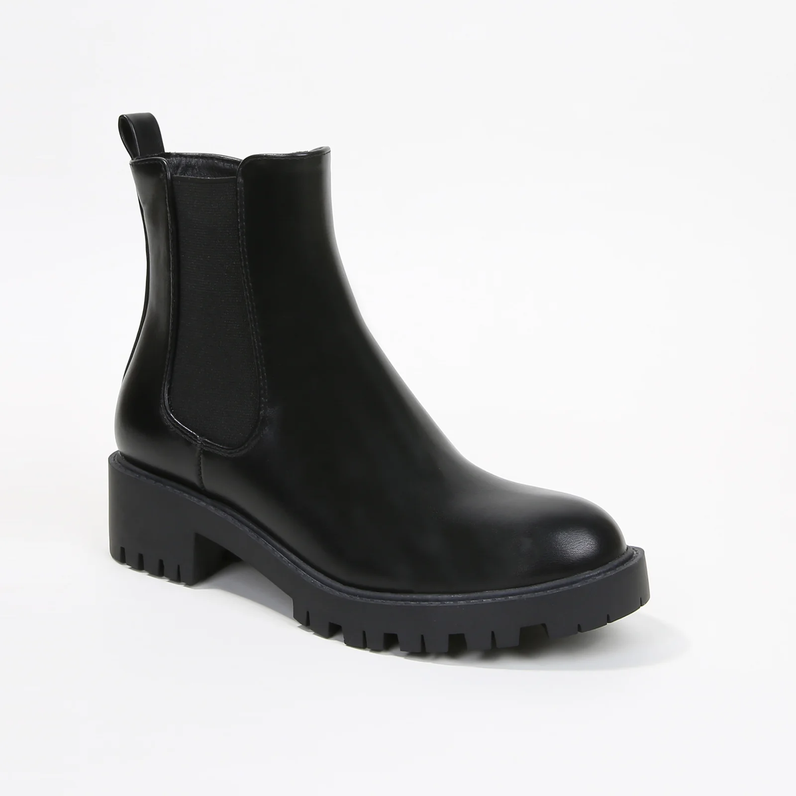 Kaya Faux Leather Chelsea Ankle Boots - Image 6