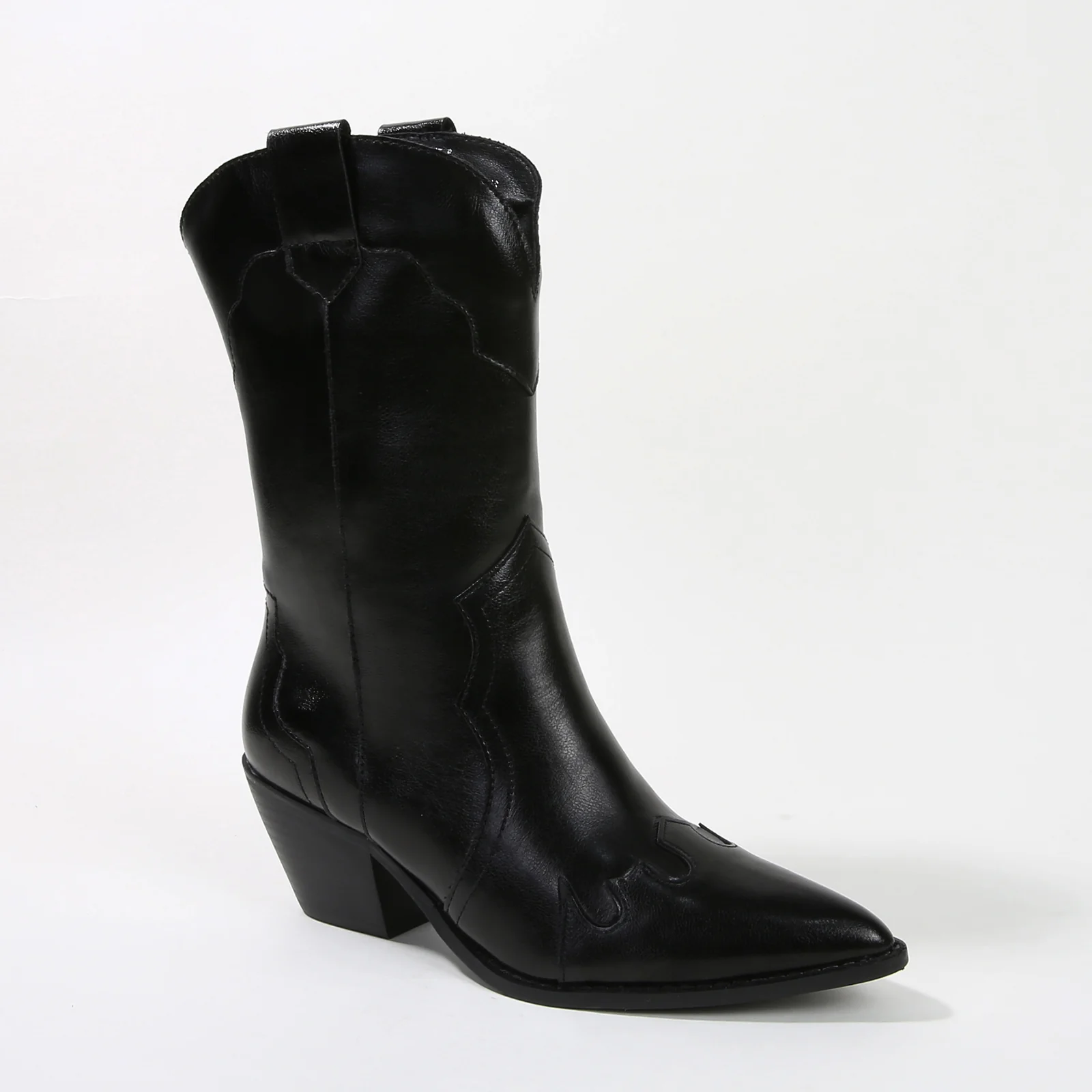 Kitty Metallic Cowboy Ankle Boots - Image 20