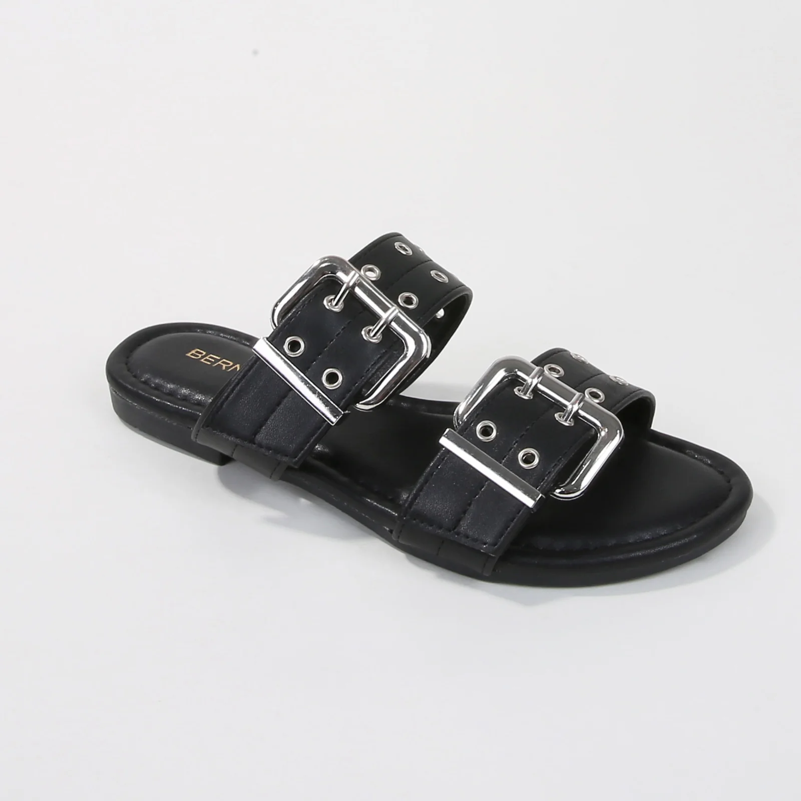 Kyle Double Buckle Slide Sandals - Image 11