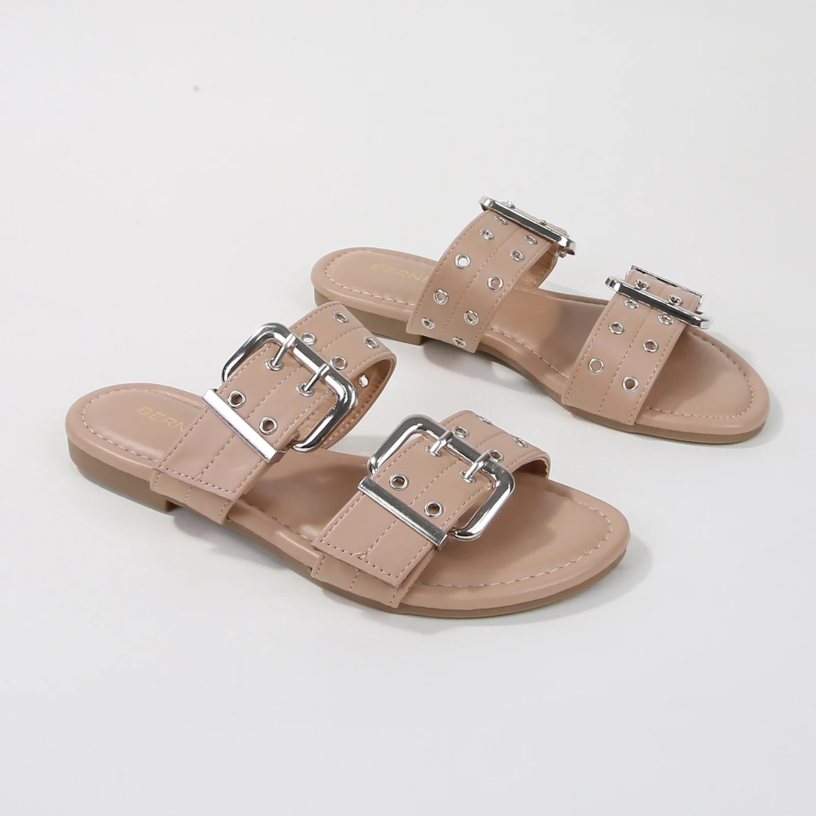 Kyle Double Buckle Slide Sandals - Image 8