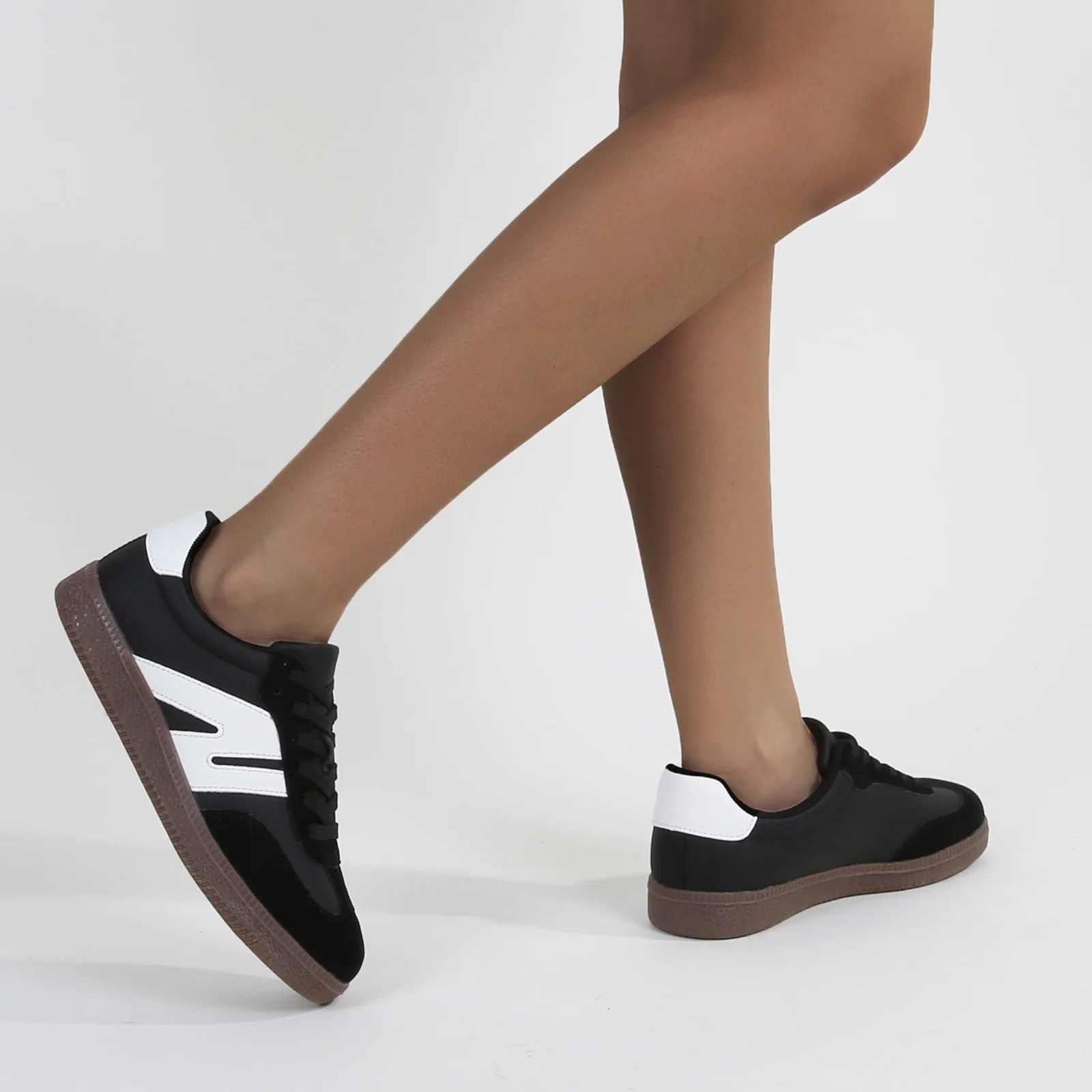 Lettie Lace-up Gum Sneakers - Image 10