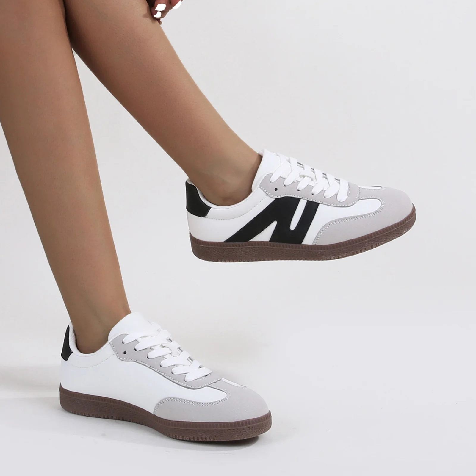 Lettie Lace-up Gum Sneakers - Image 4