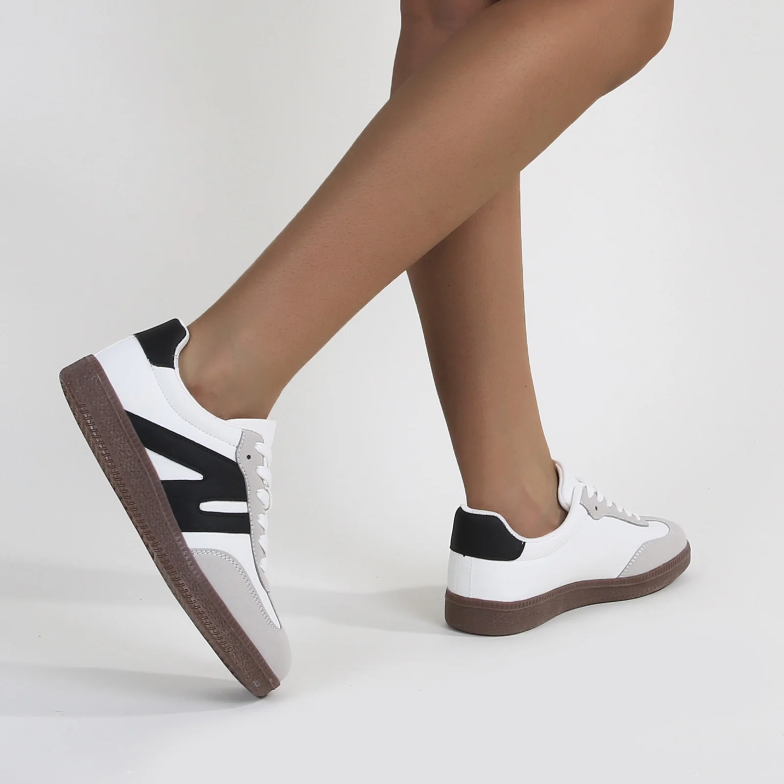 Lettie Lace-up Gum Sneakers - Image 5