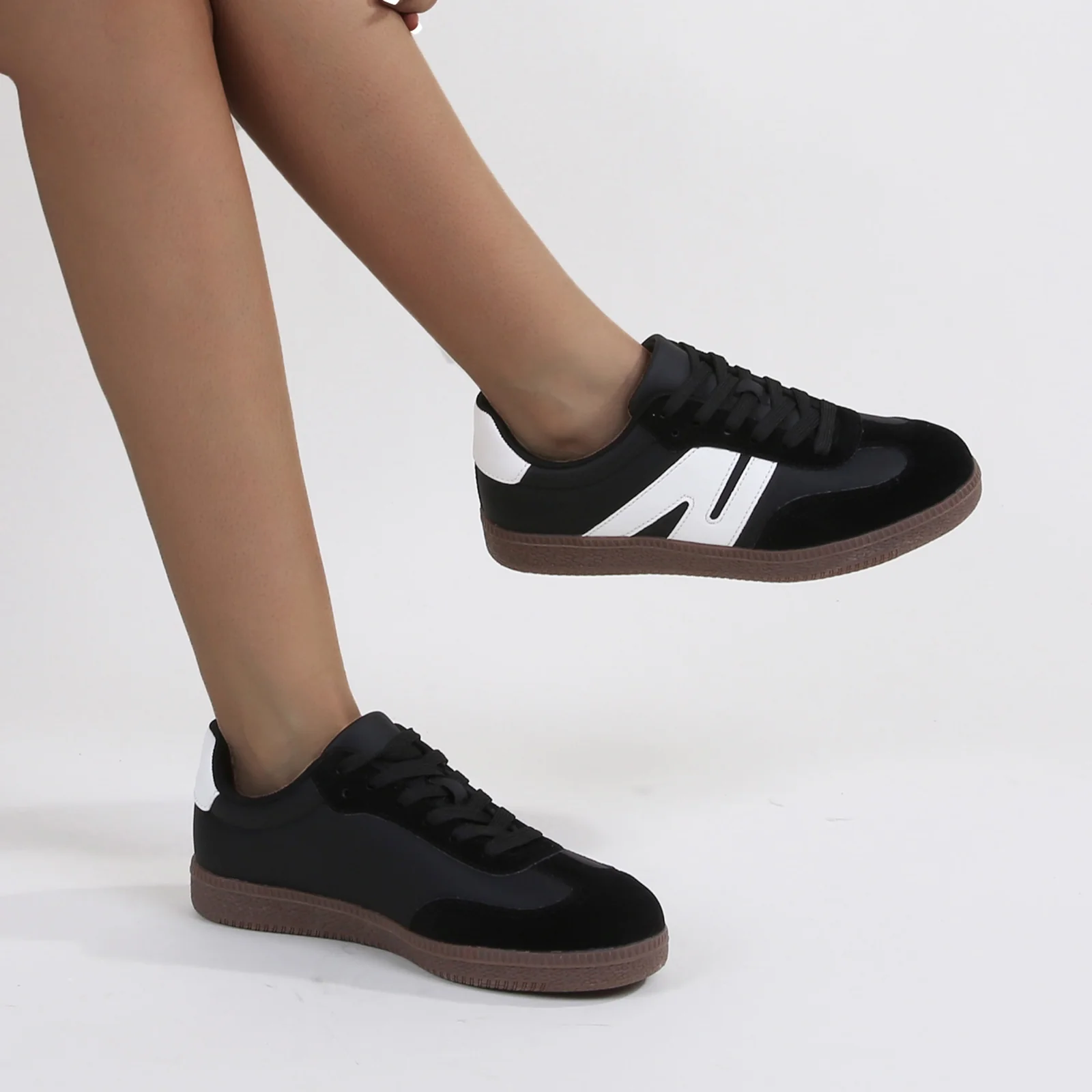 Lettie Lace-up Gum Sneakers - Image 9