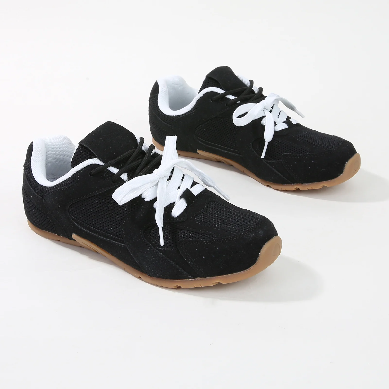 Lula Two-Tone Lace Retro Mesh Sneakers - Image 12