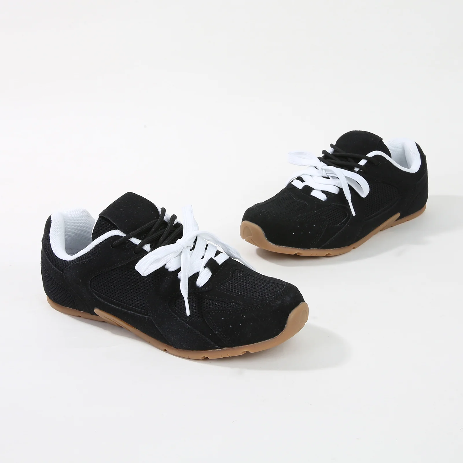 Lula Two-Tone Lace Retro Mesh Sneakers - Image 13