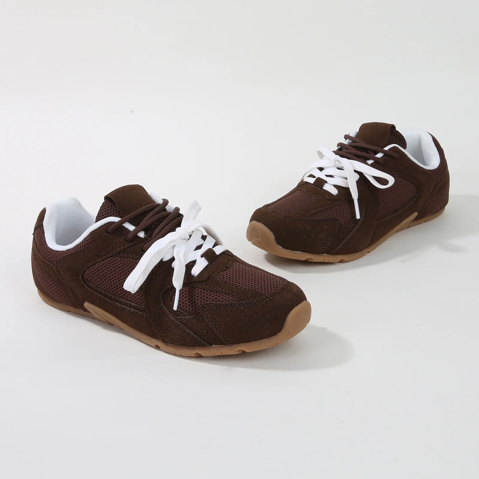 Lula Two-Tone Lace Retro Mesh Sneakers - Image 23