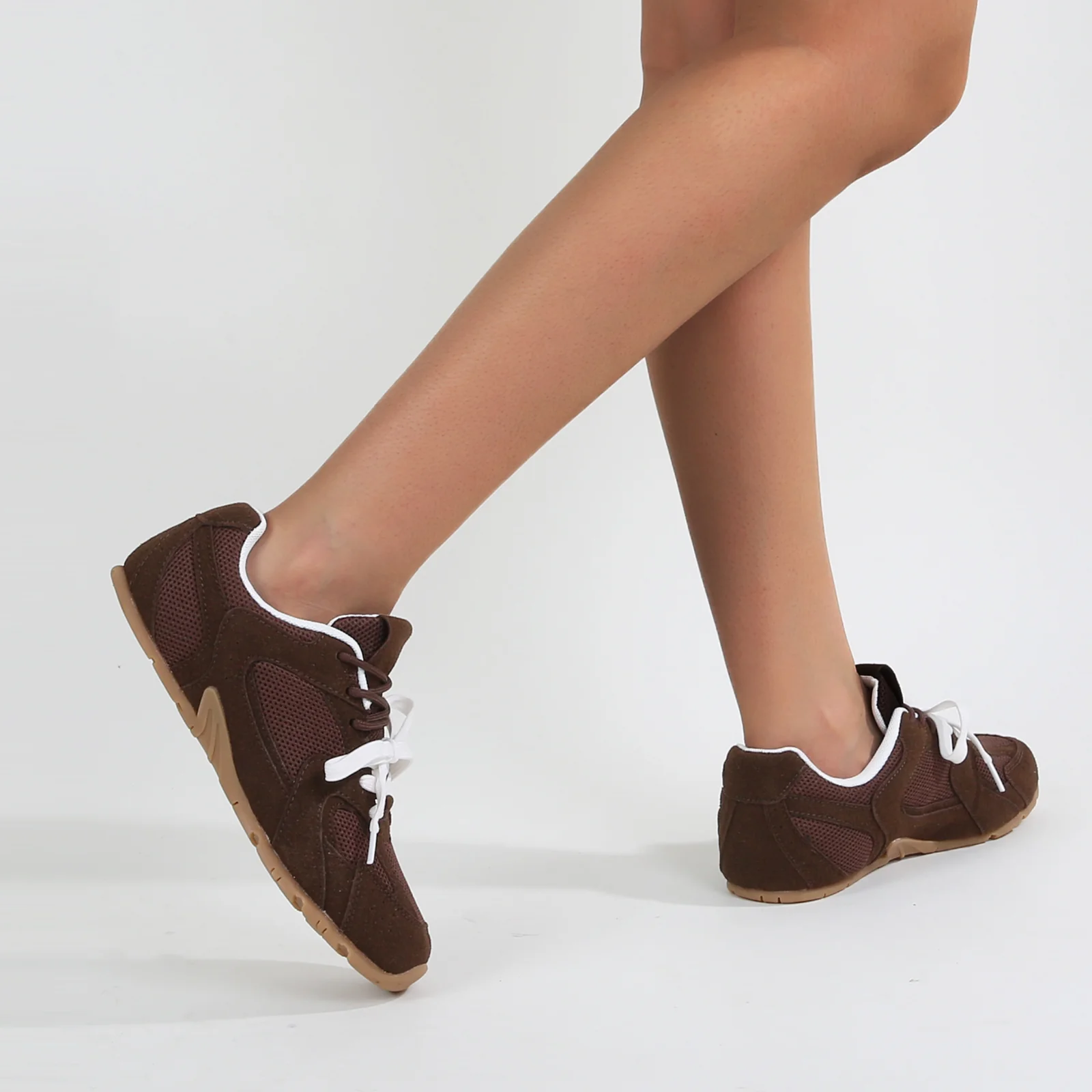 Lula Two-Tone Lace Retro Mesh Sneakers - Image 25