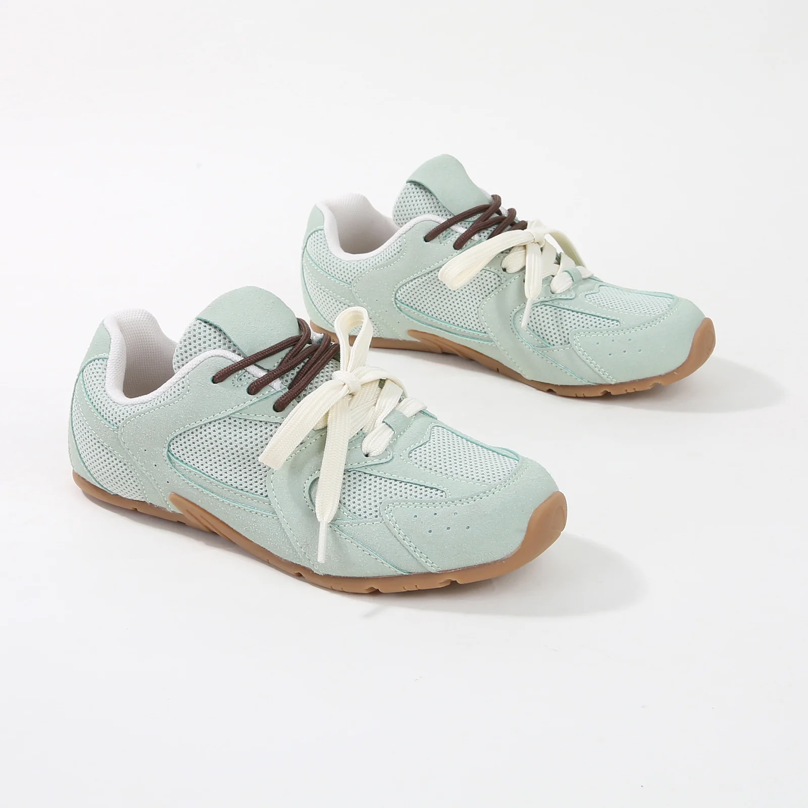 Lula Two-Tone Lace Retro Mesh Sneakers - Image 27